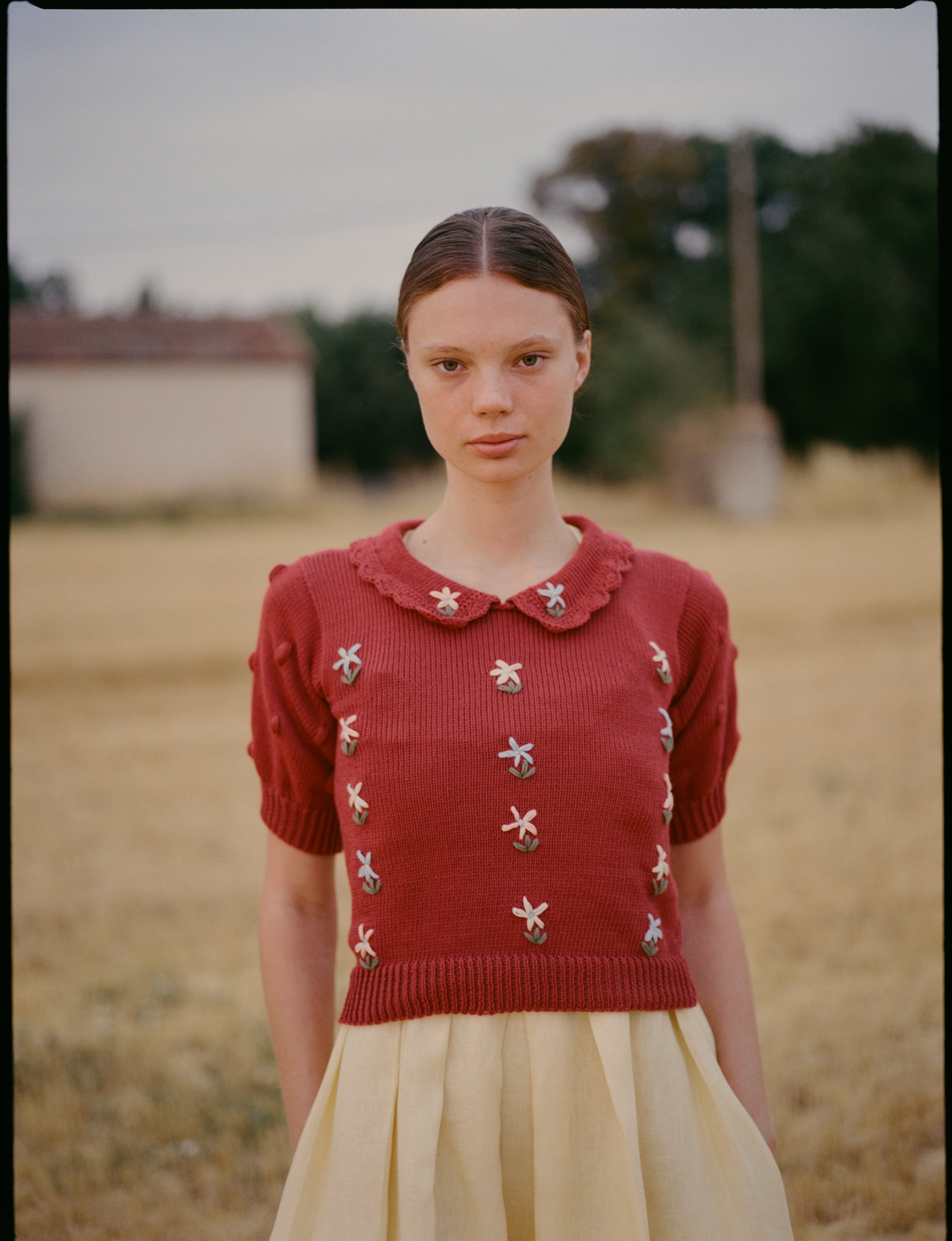 Sweater Coralia bordó