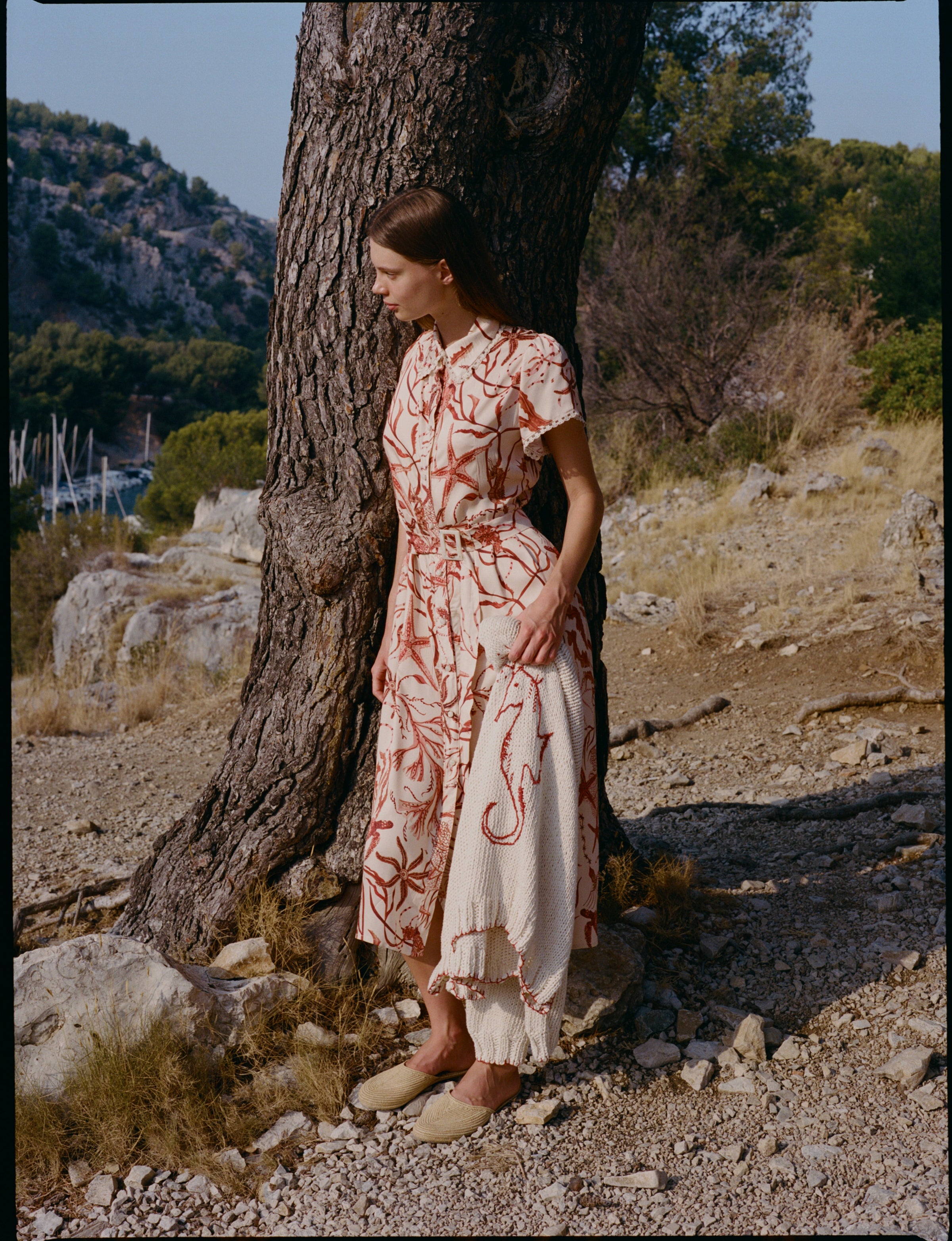 Vestido Salto coral