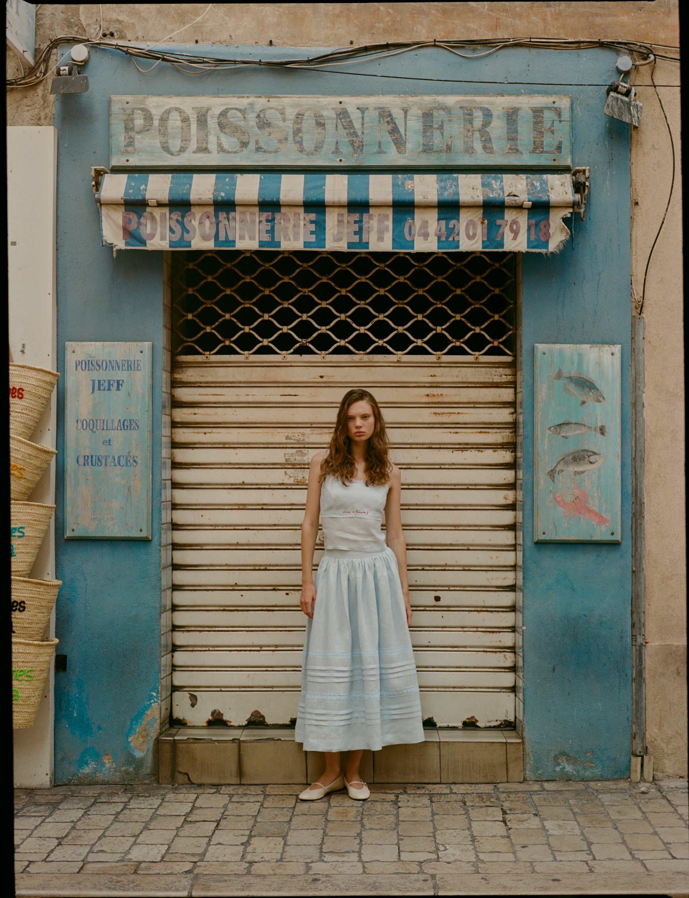 Blusa Luminara celeste