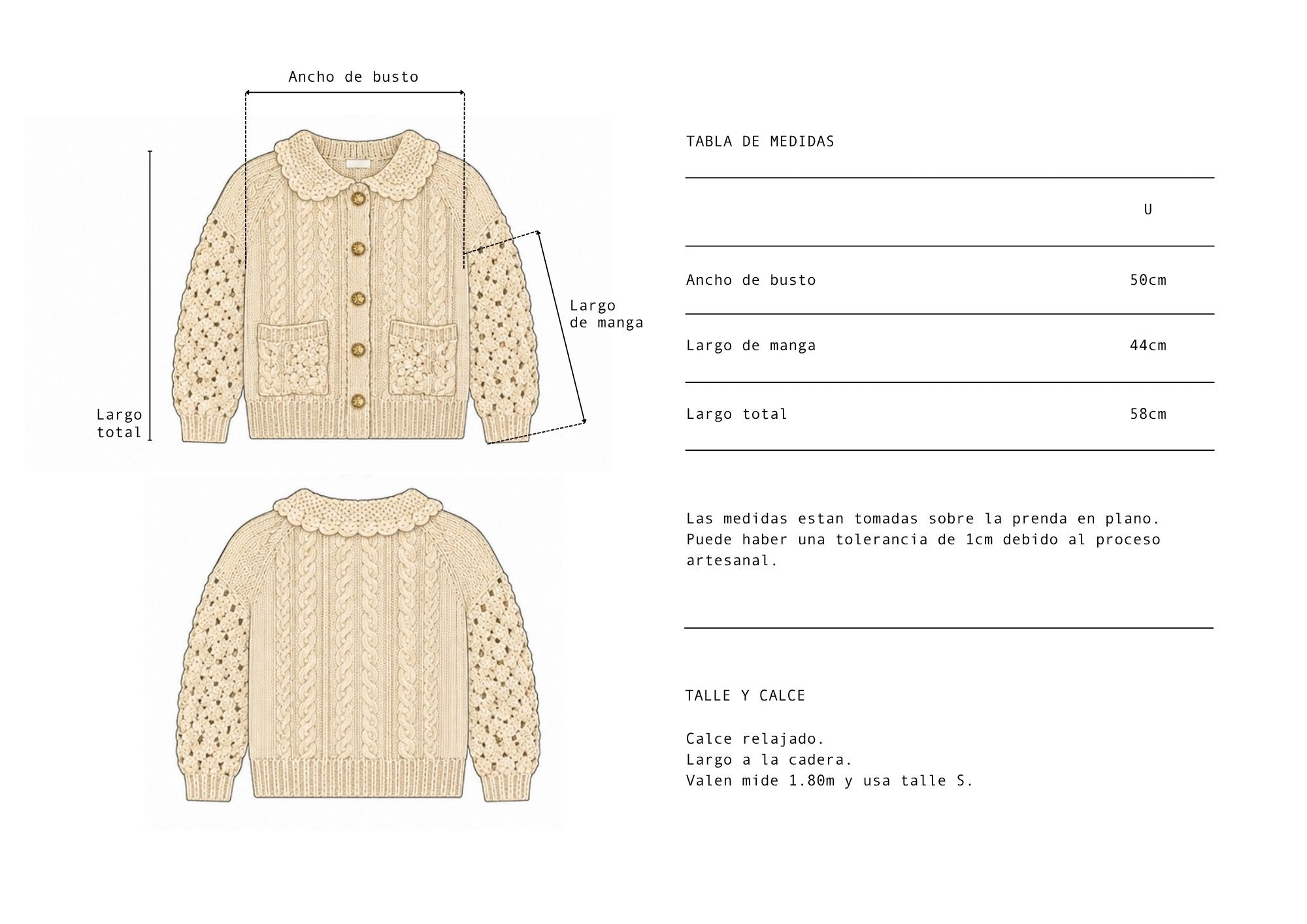 Cardigan Carmela Arena
