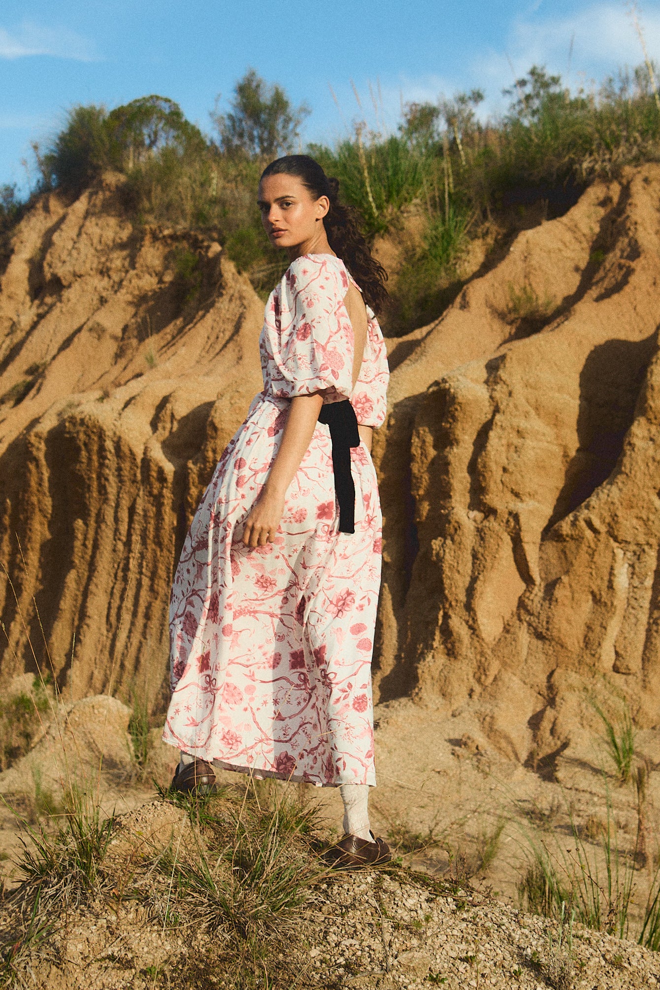 Vestido Essen bordo