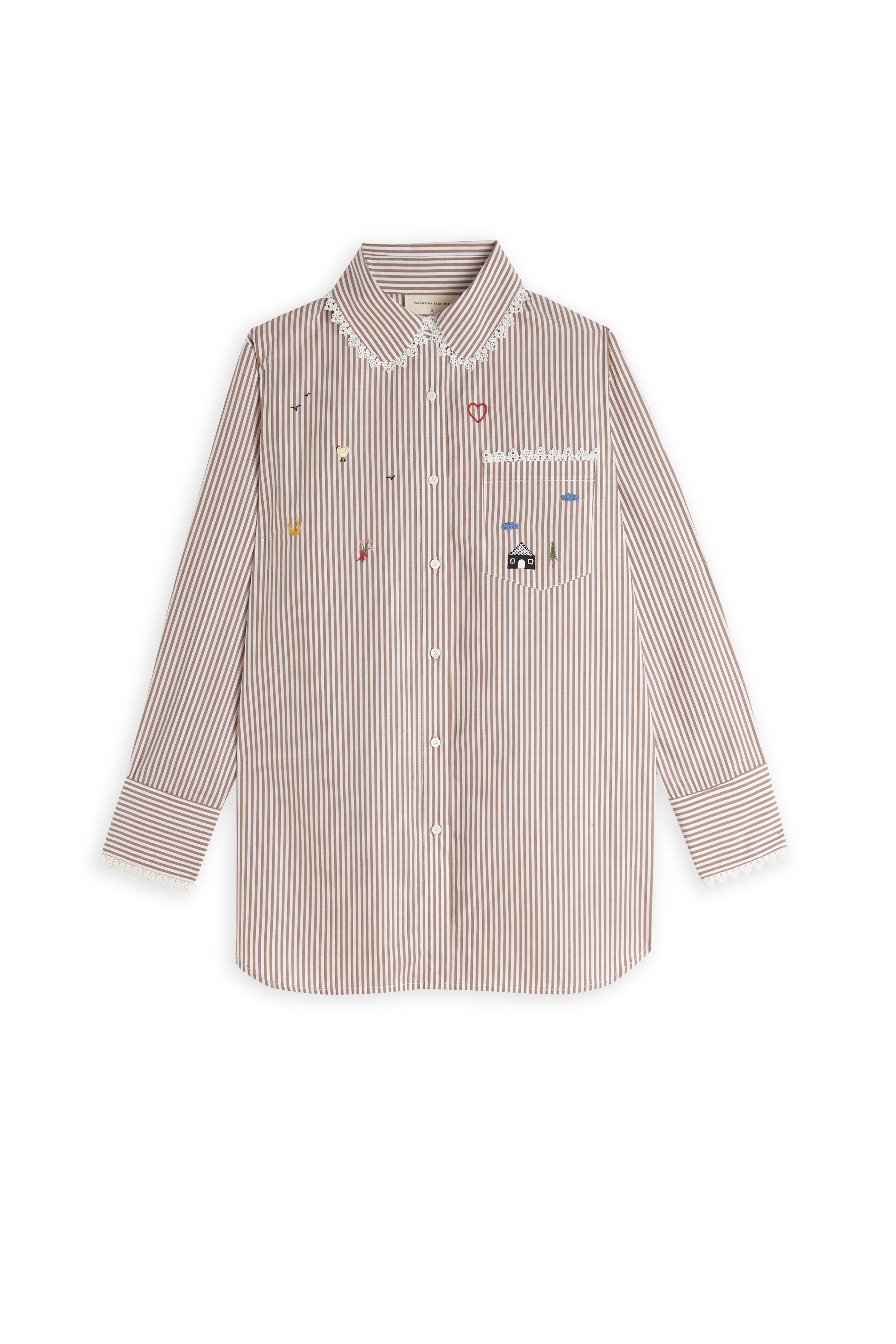 Camisa Carintia marrón