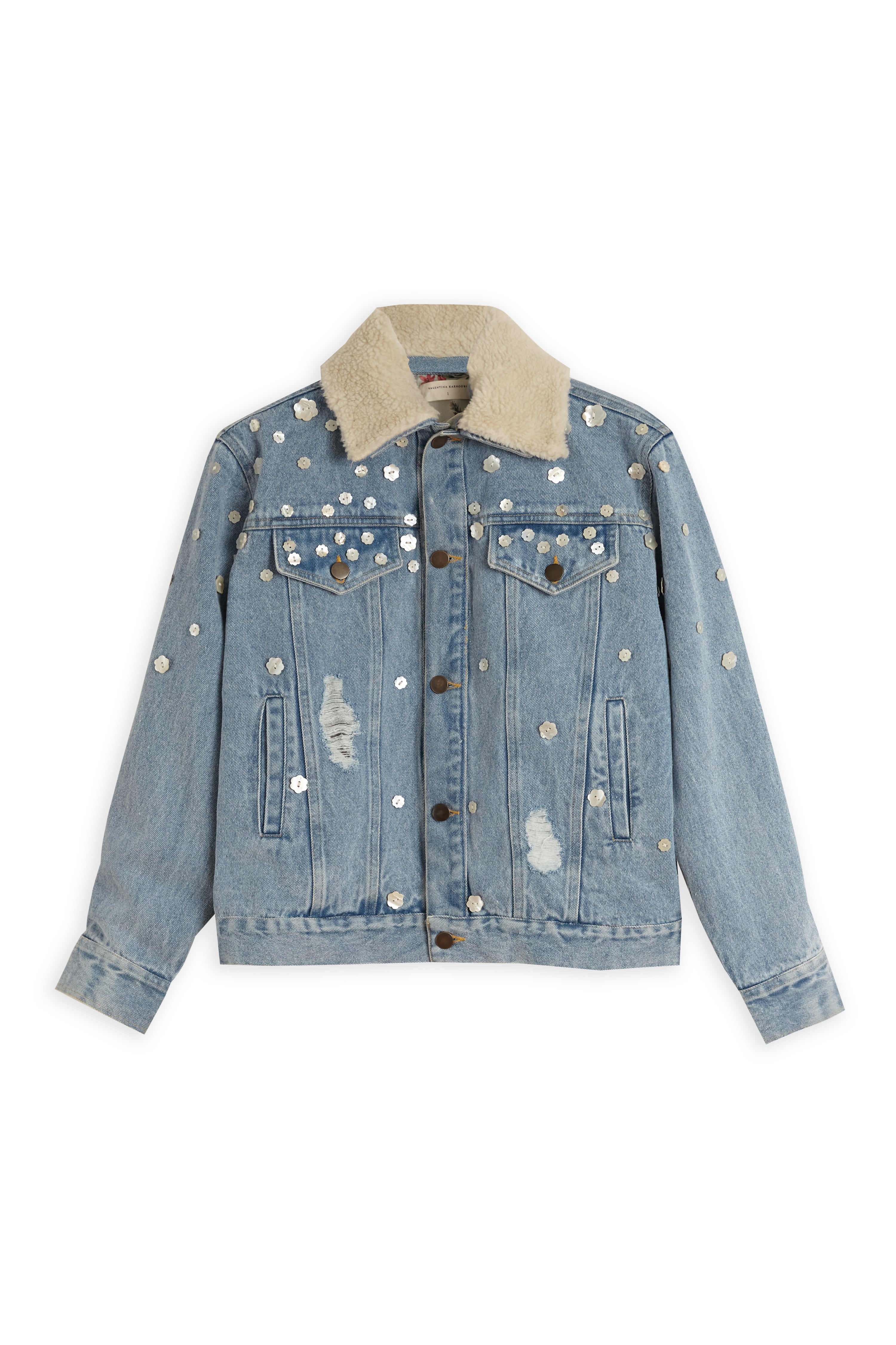 Campera Bruna celeste