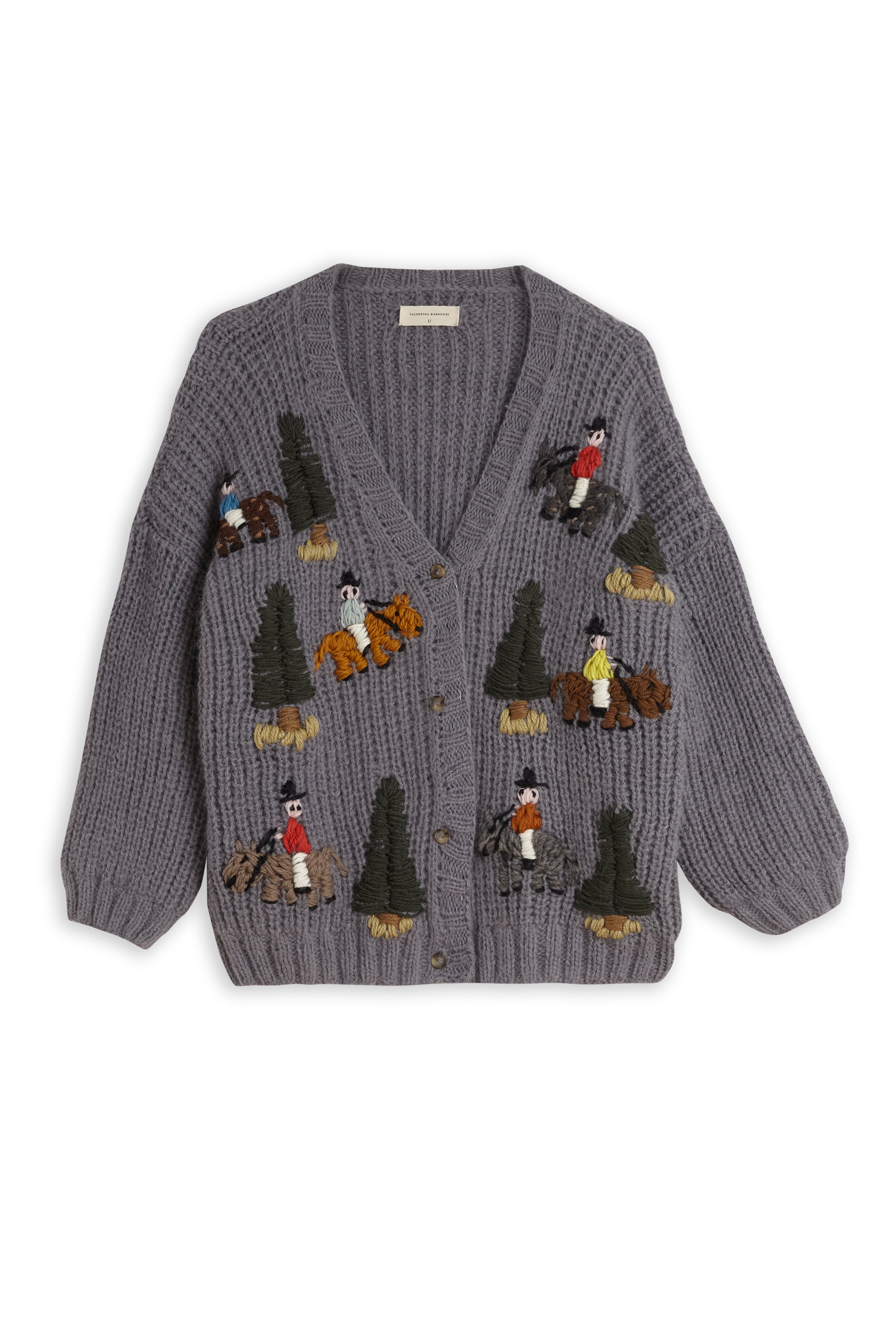 Cardigan Arelauquen gris