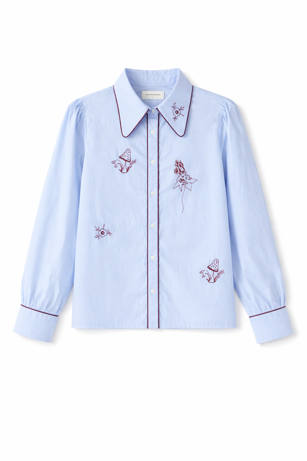 Camisa Marlowe celeste