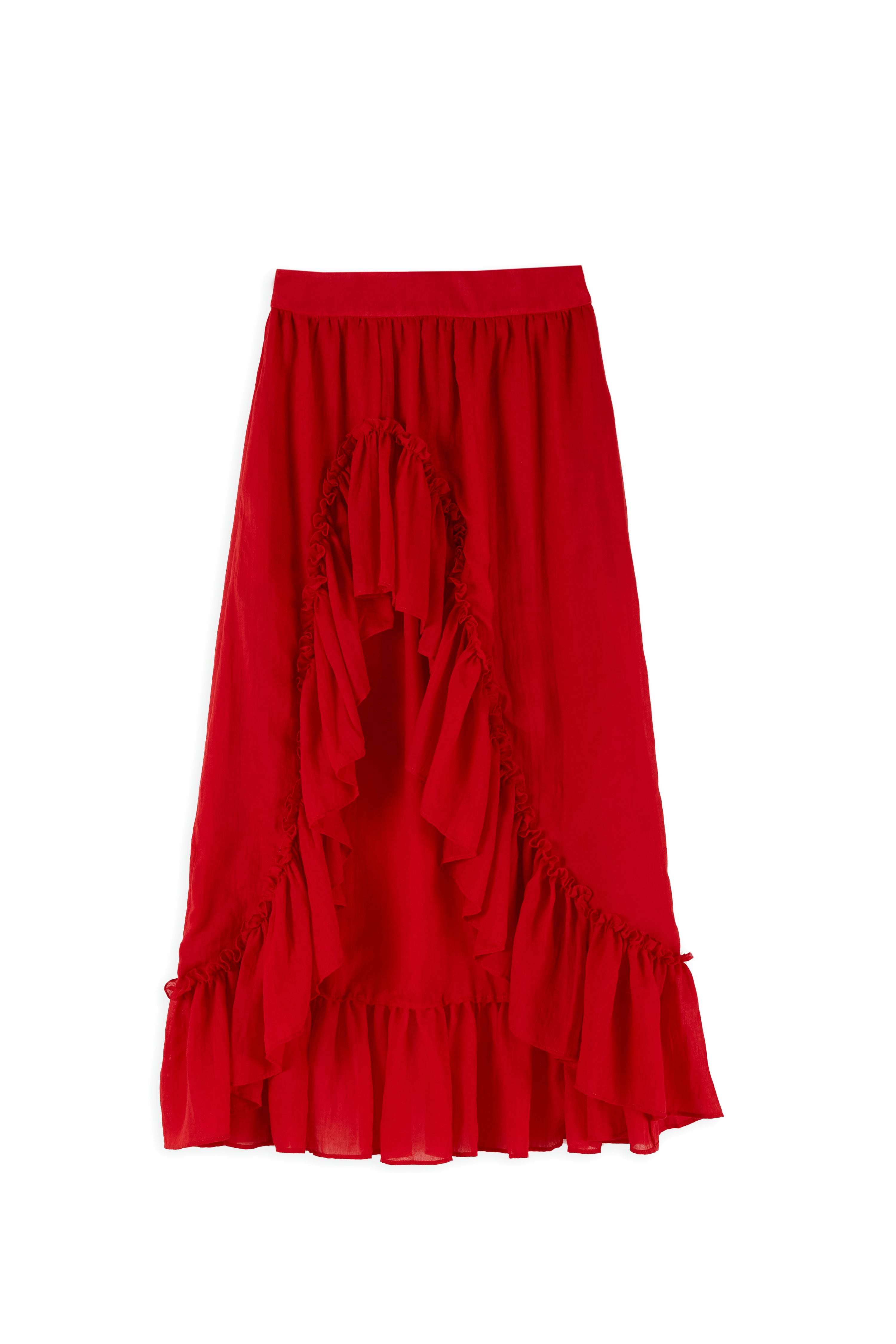 Falda Creta Roja