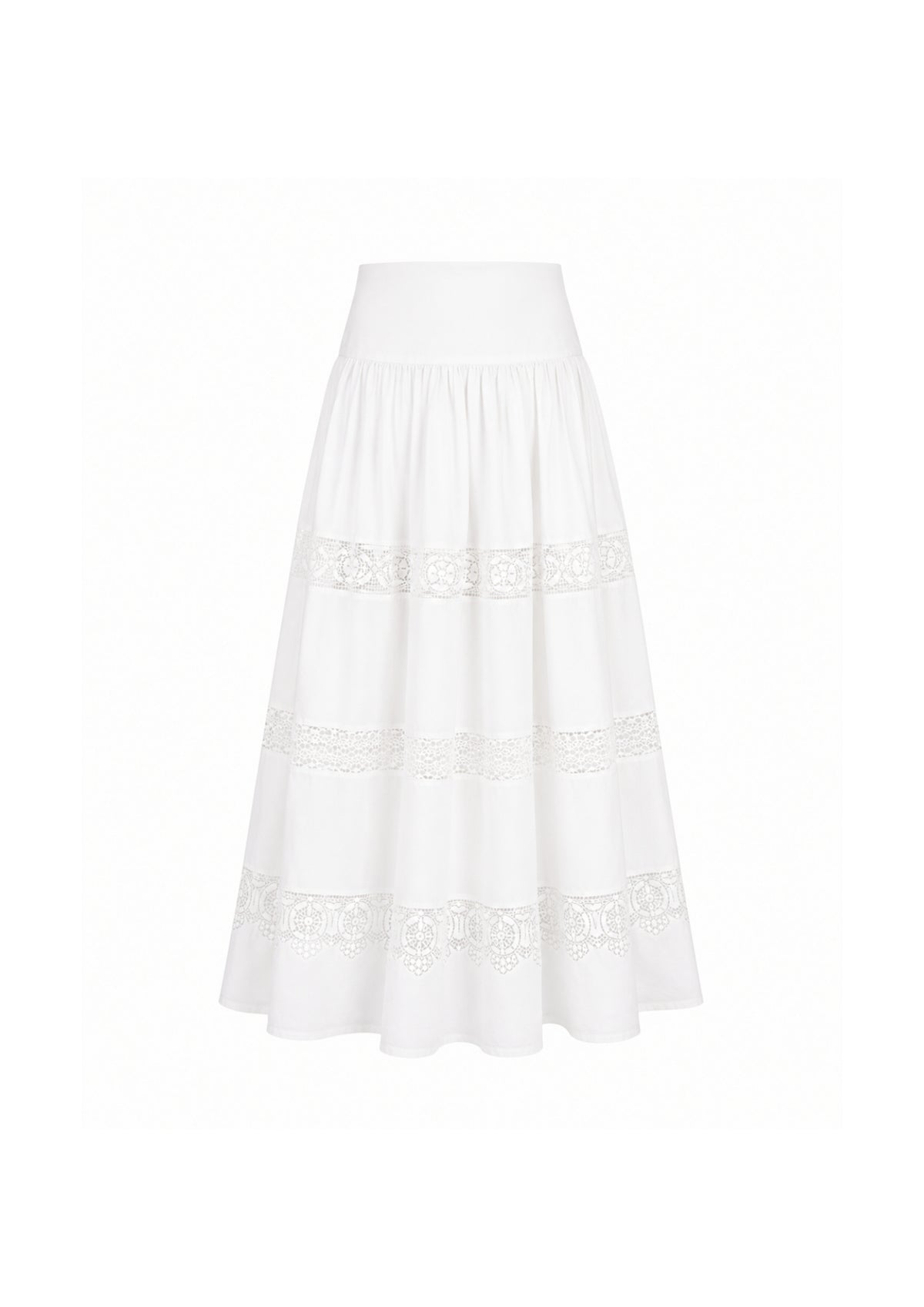 Falda Justina Blanco