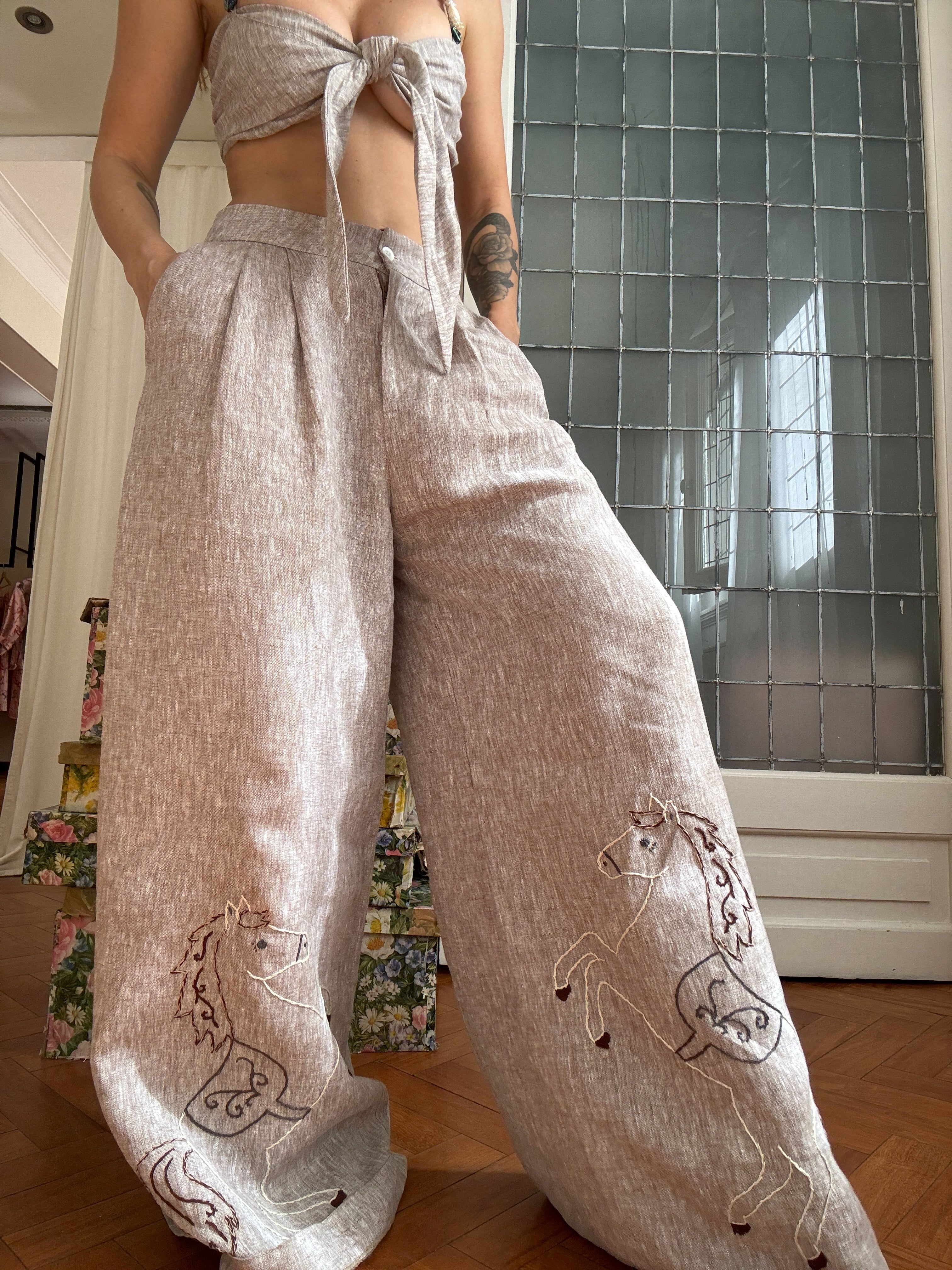 Pantalón Brava chocolate