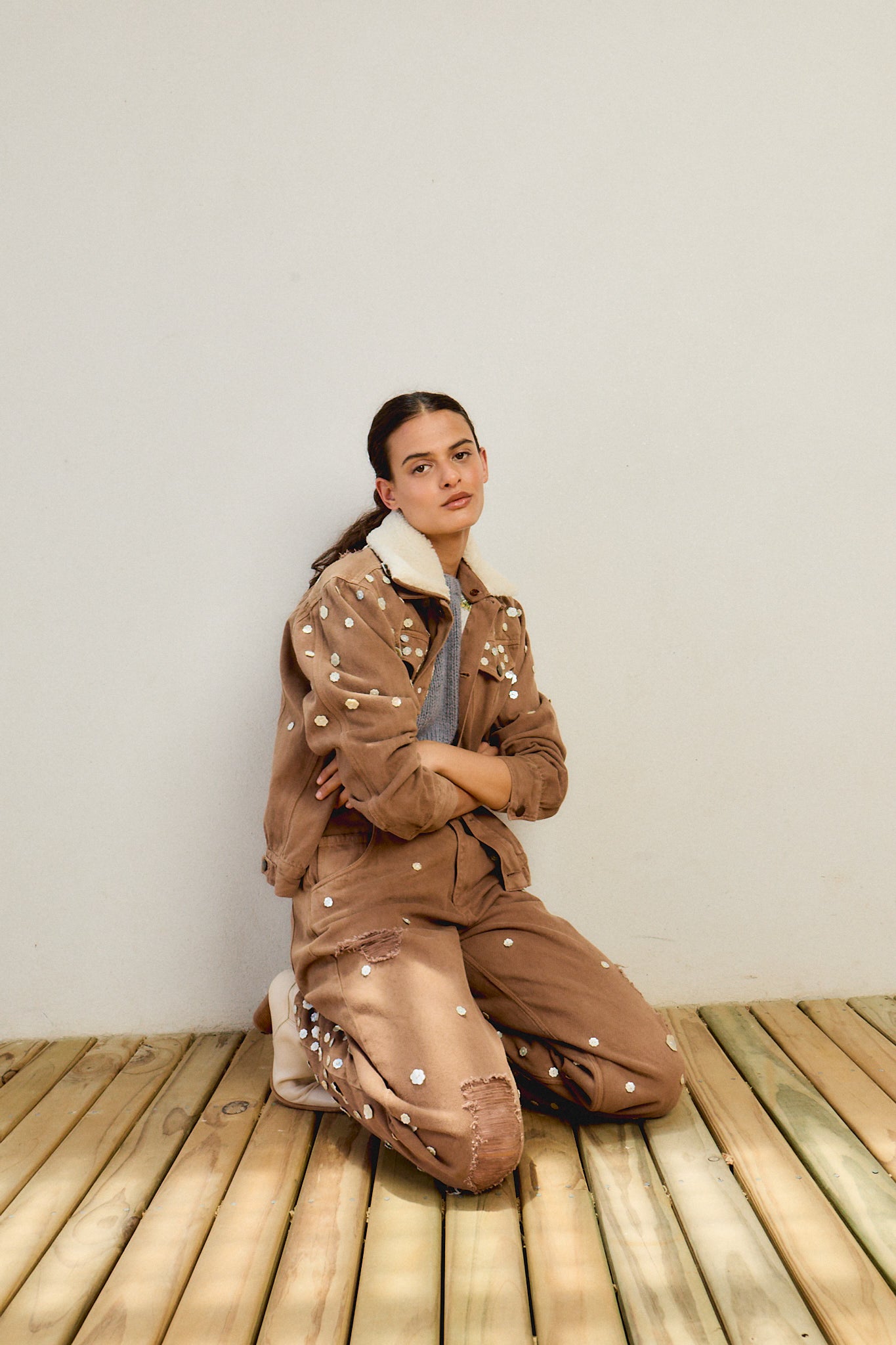 Campera Bruna marrón