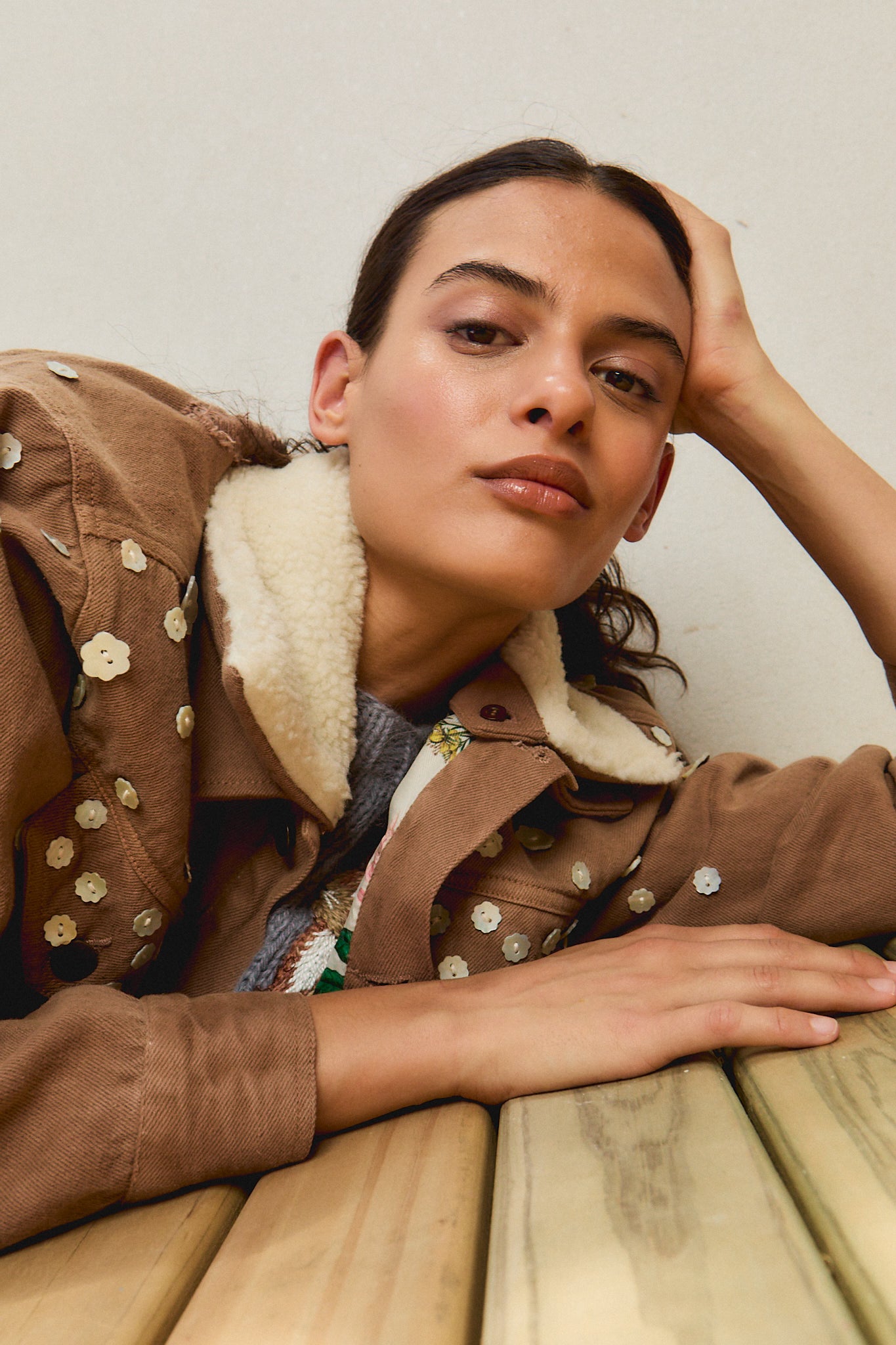 Campera Bruna marrón