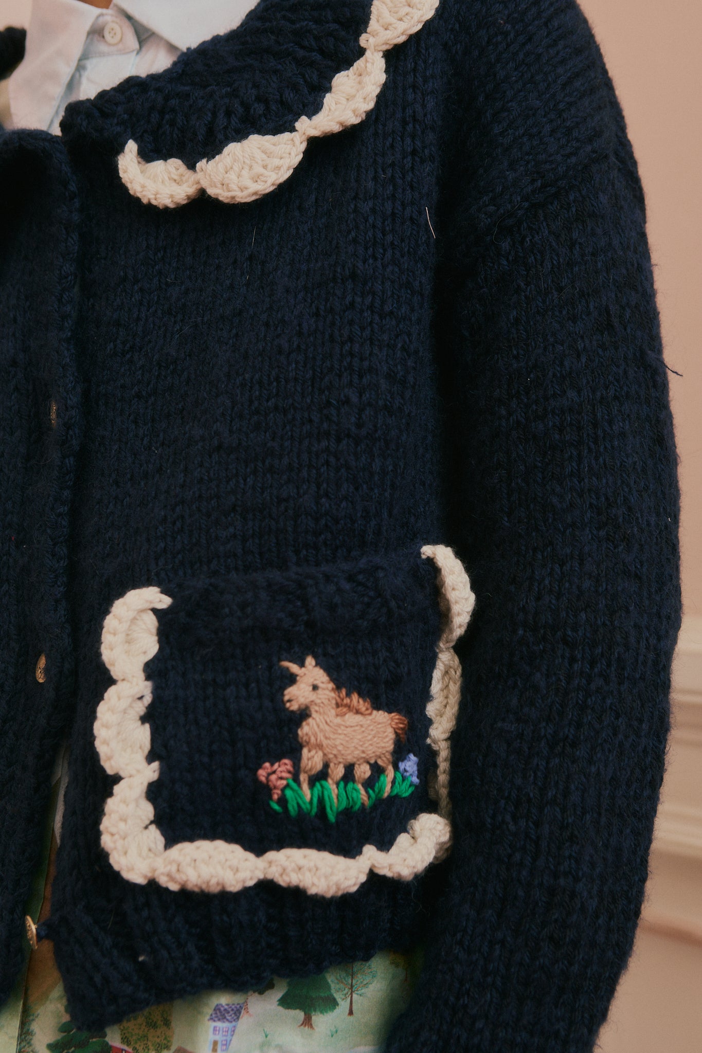 Cardigan Valery navy