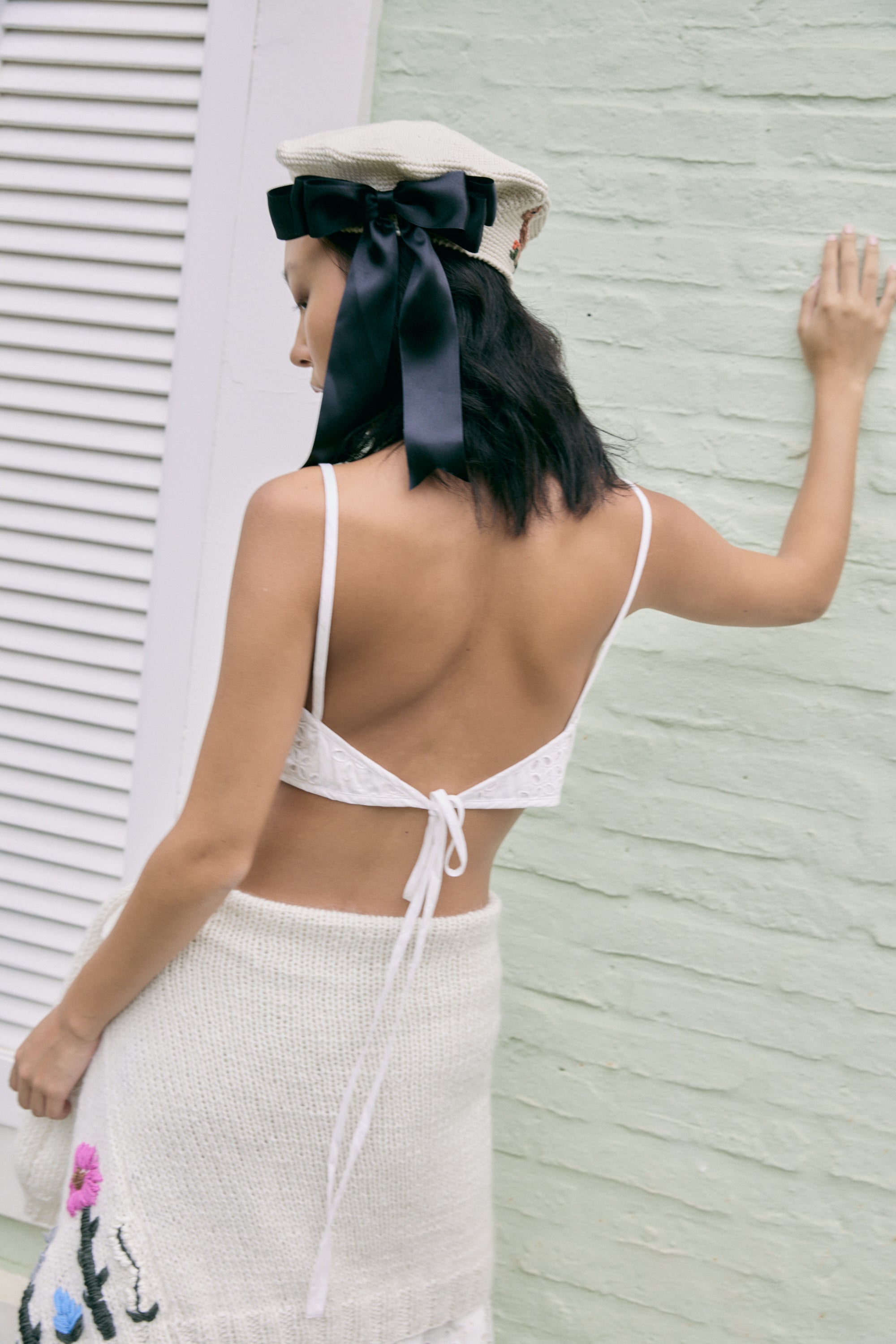 Top Alfonsina blanco