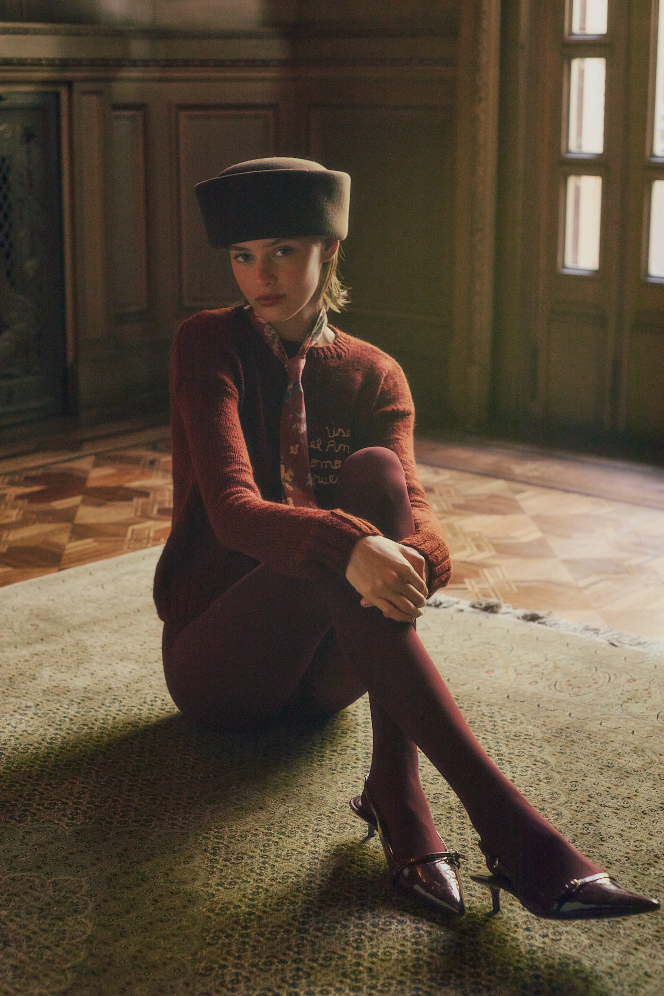 Sweater Gustavo bordeaux