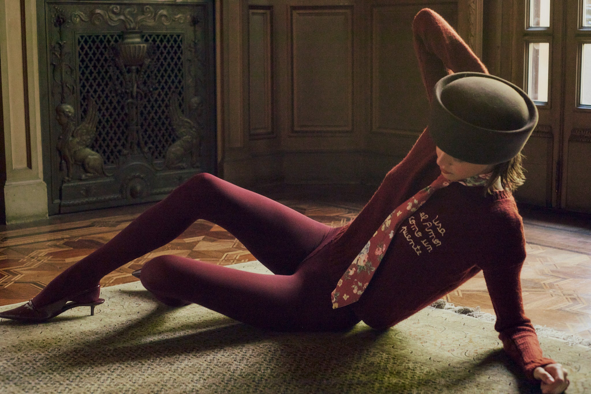 Sweater Gustavo bordeaux