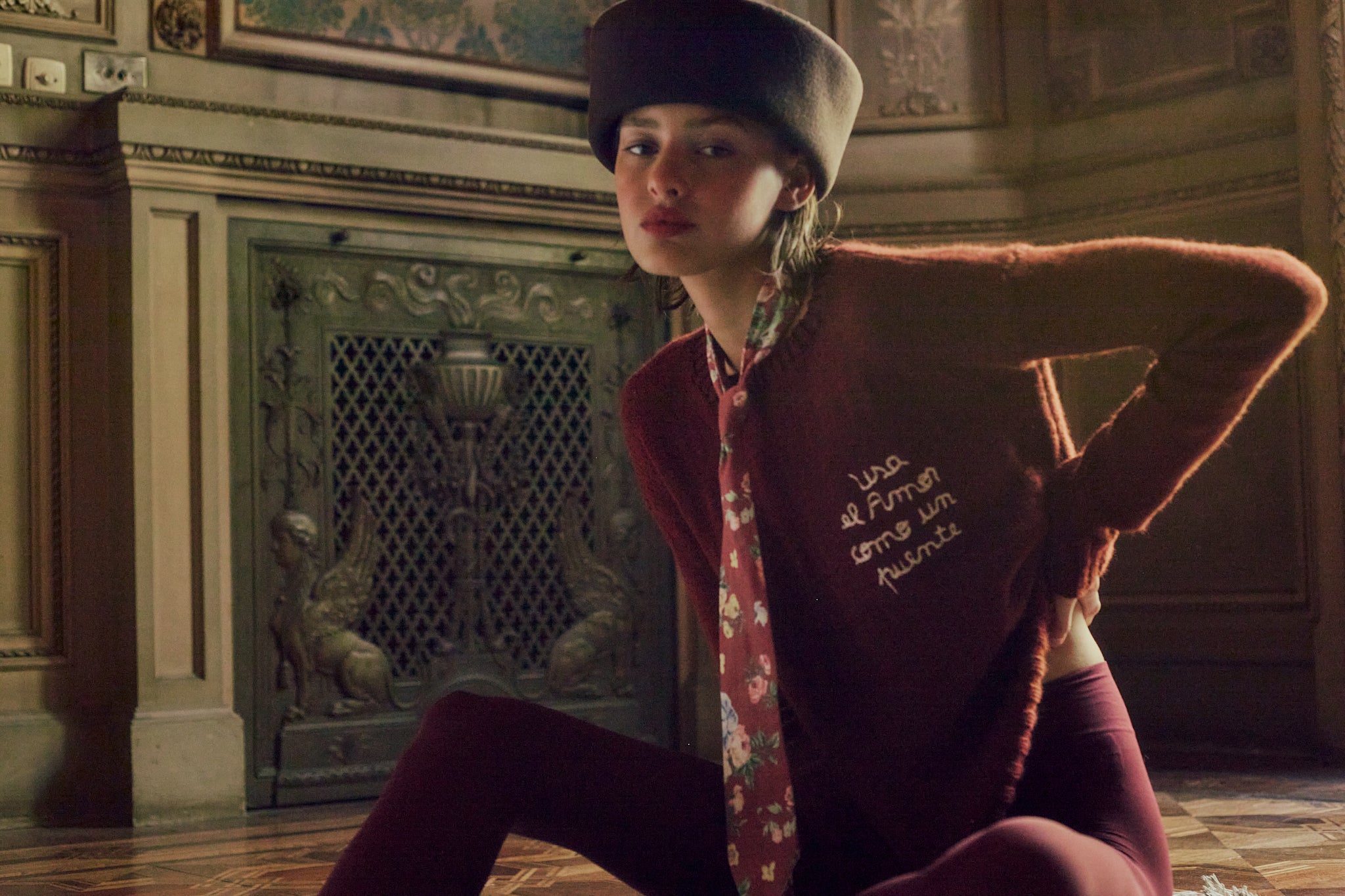 Sweater Gustavo bordeaux