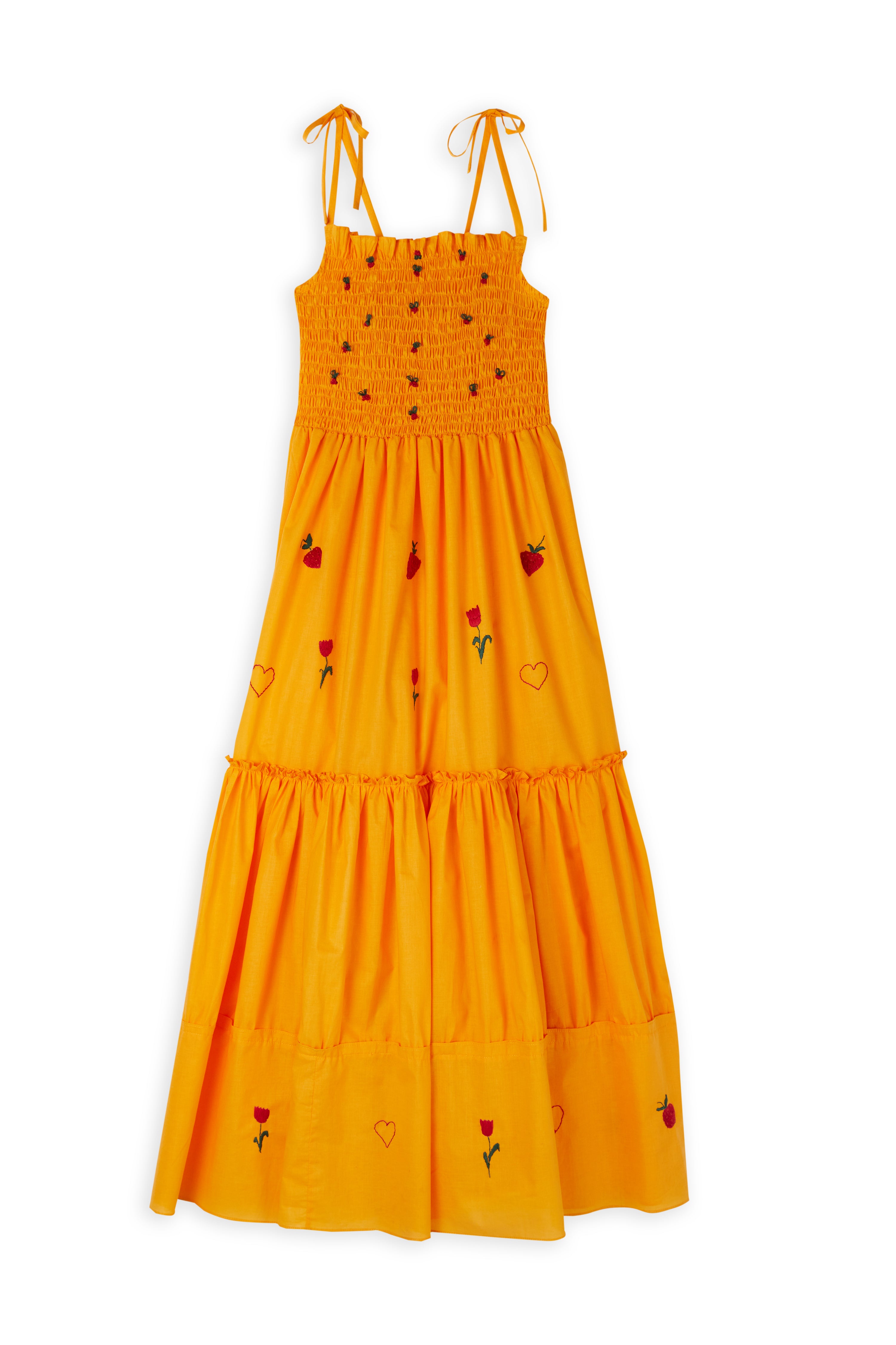 Vestido Alma amarillo