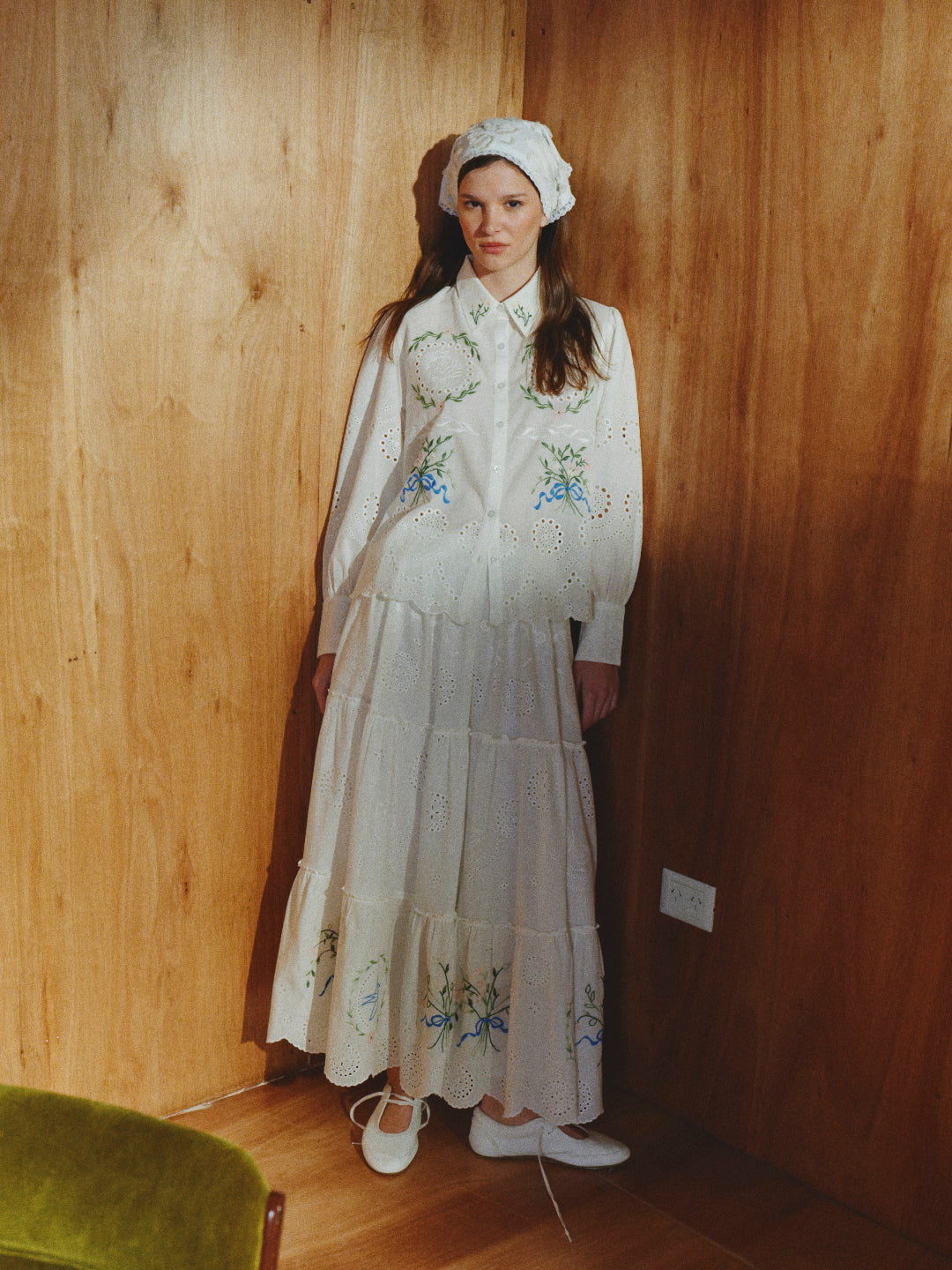 Falda Penélope Blanco