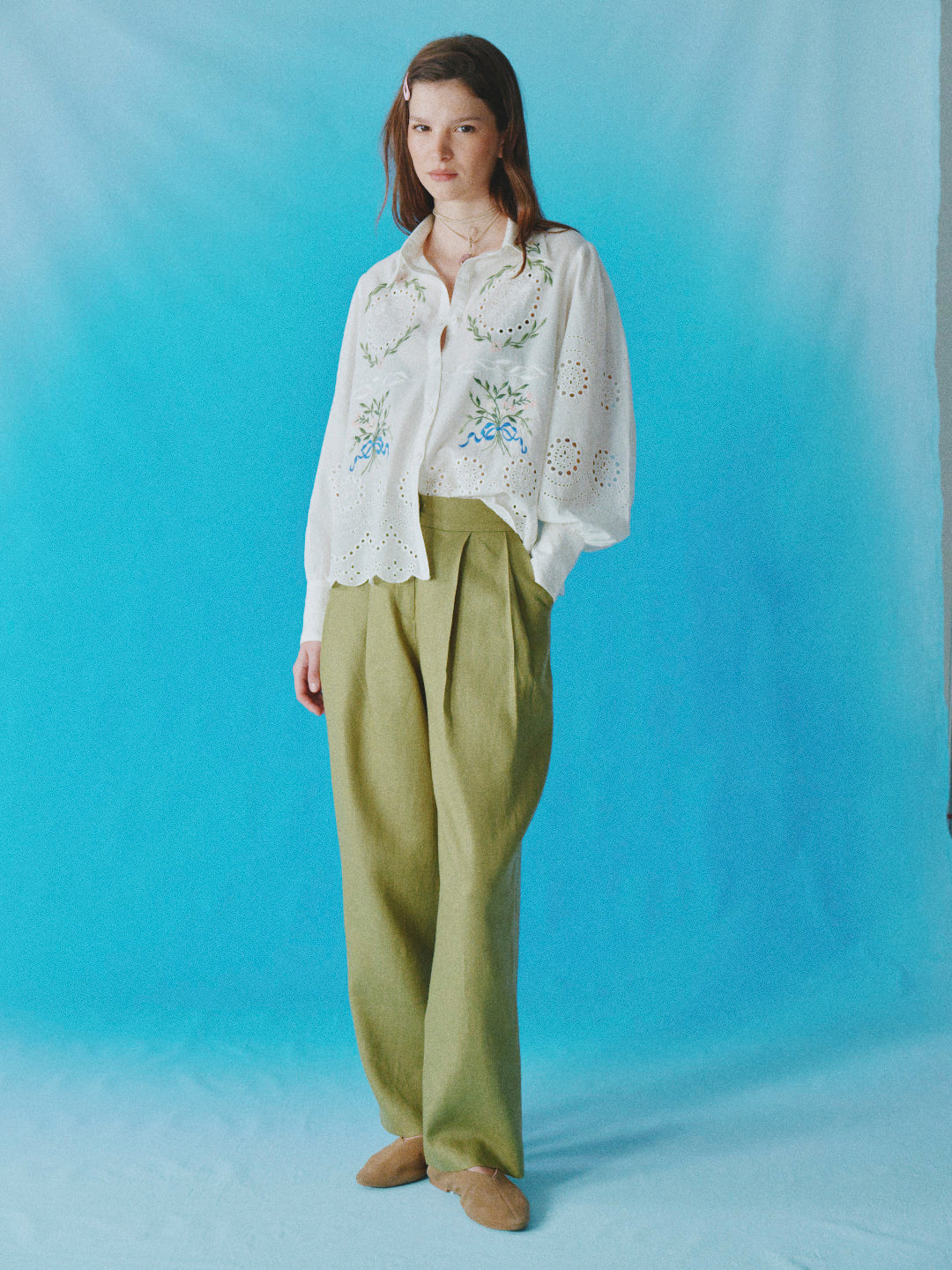 Camisa Enriqueta Blanco