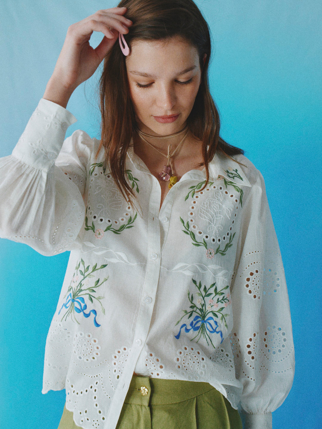 Camisa Enriqueta Blanco