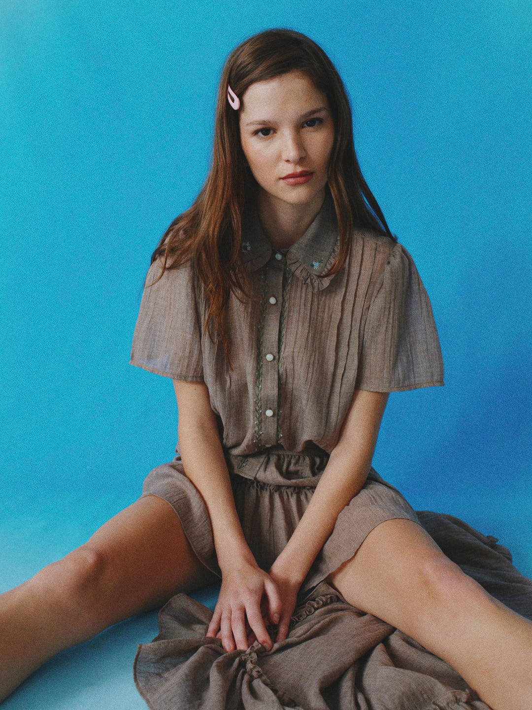Blusa Malta visón