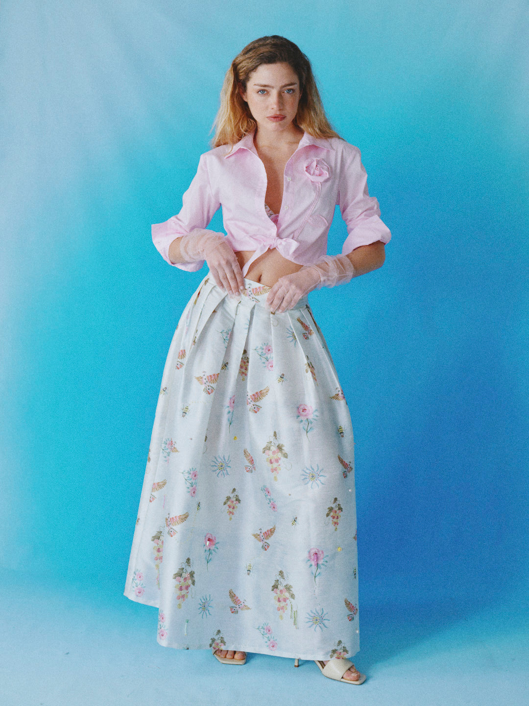 Camisa Brigitte Rosa