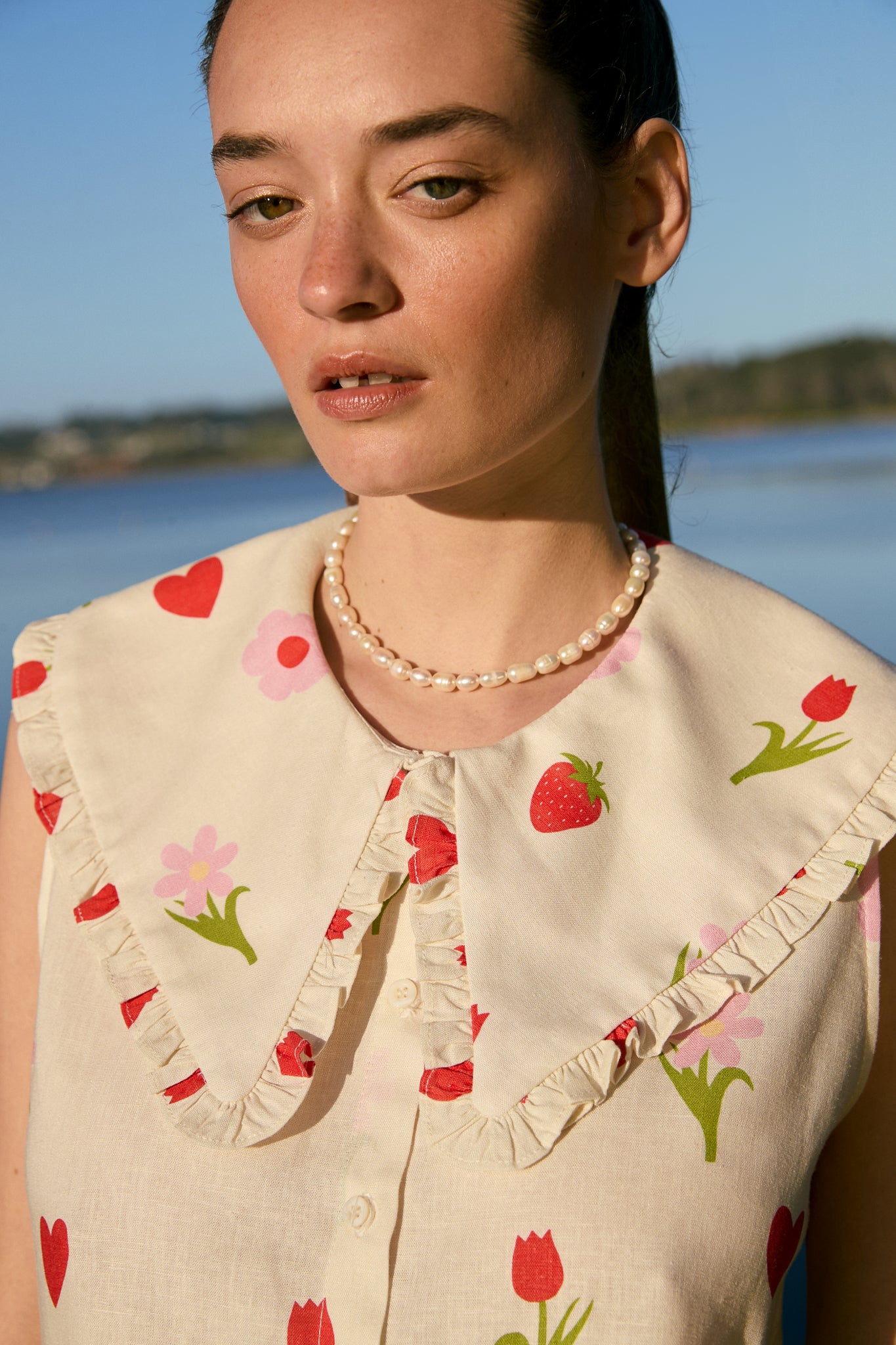 Camisa Cadaqués corazones