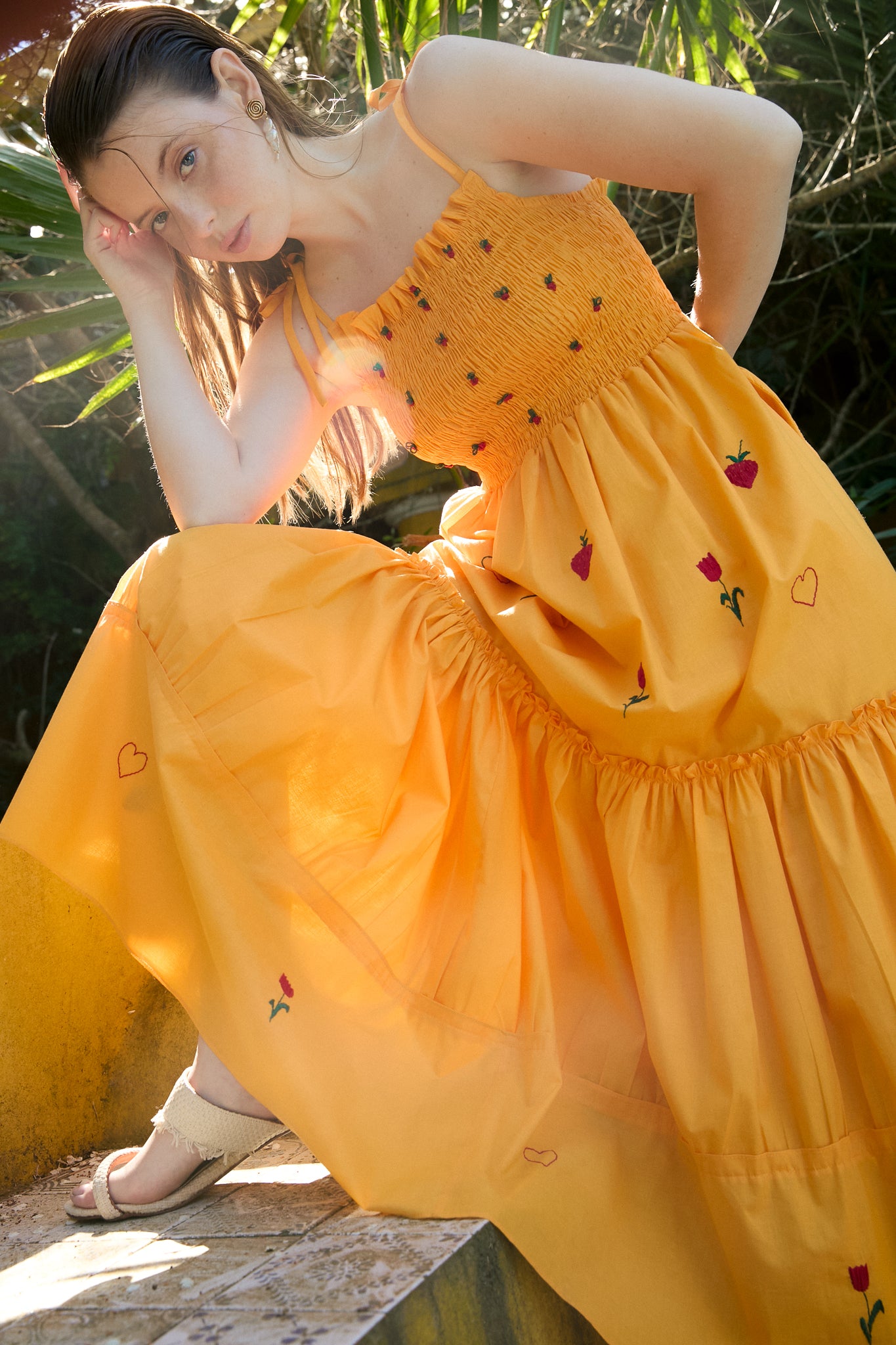 Vestido Alma amarillo