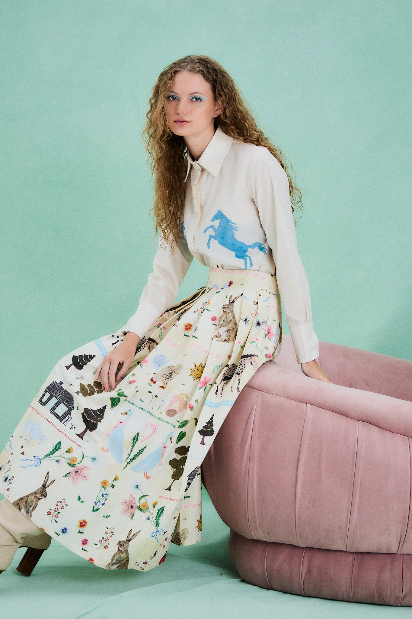 Falda Andes crudo (Pre Order 40 días)
