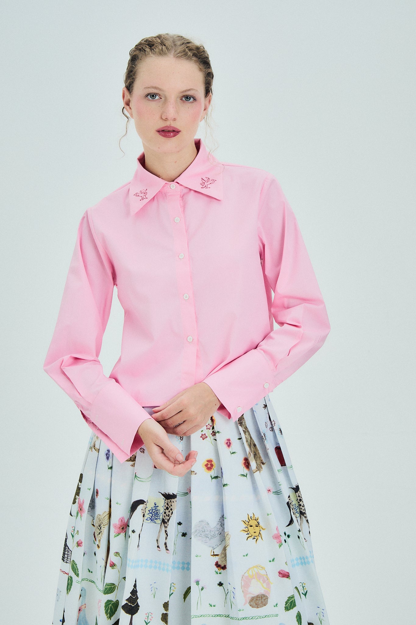 Camisa Antártida Rosa