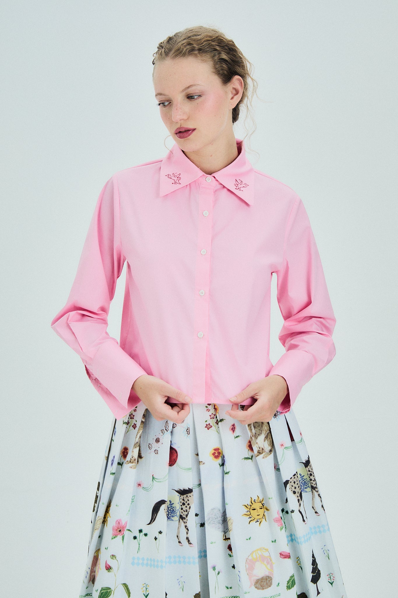 Camisa Antártida Rosa
