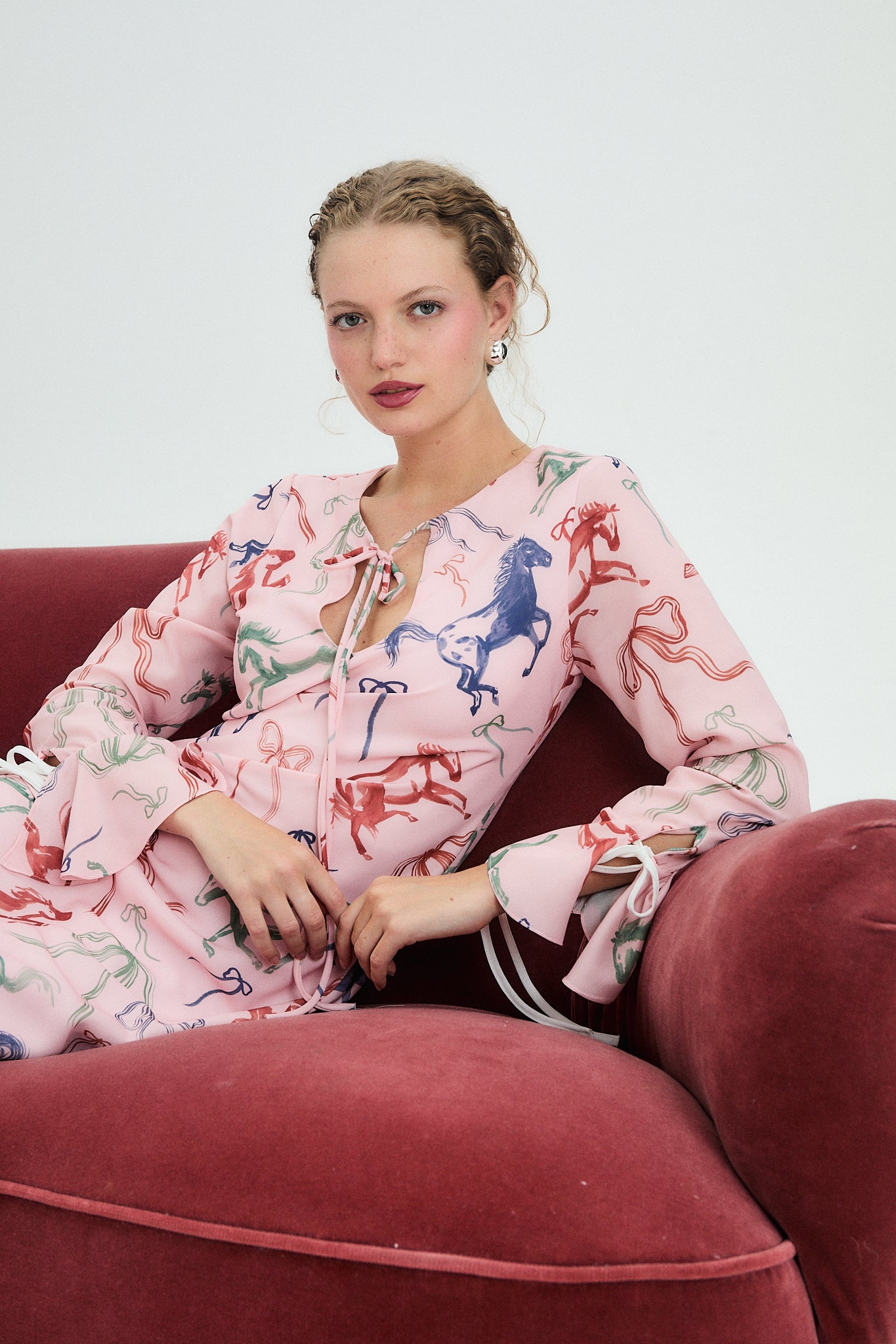 Vestido Andaluz caballos
