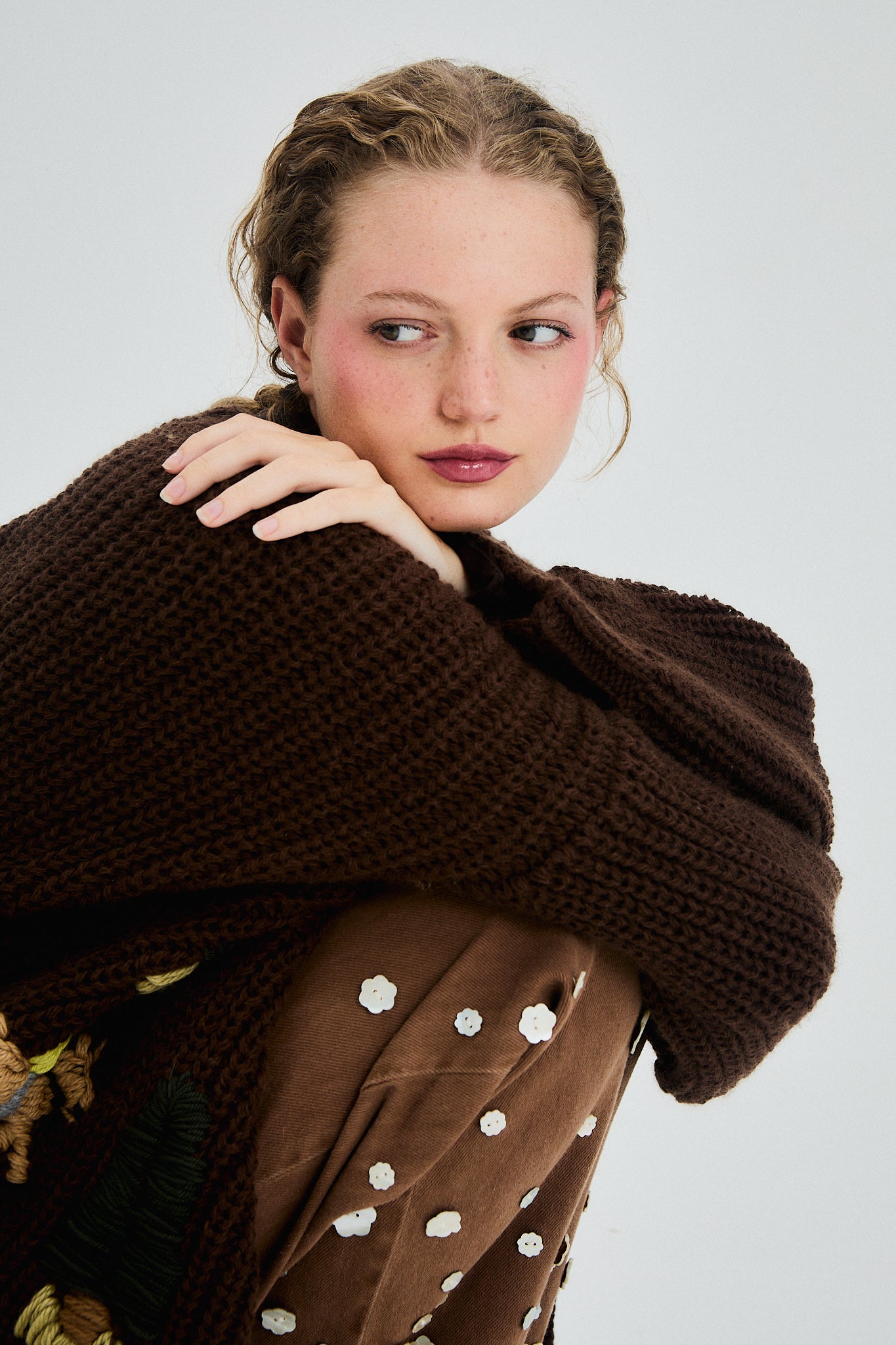 Cardigan Arelauquen chocolate
