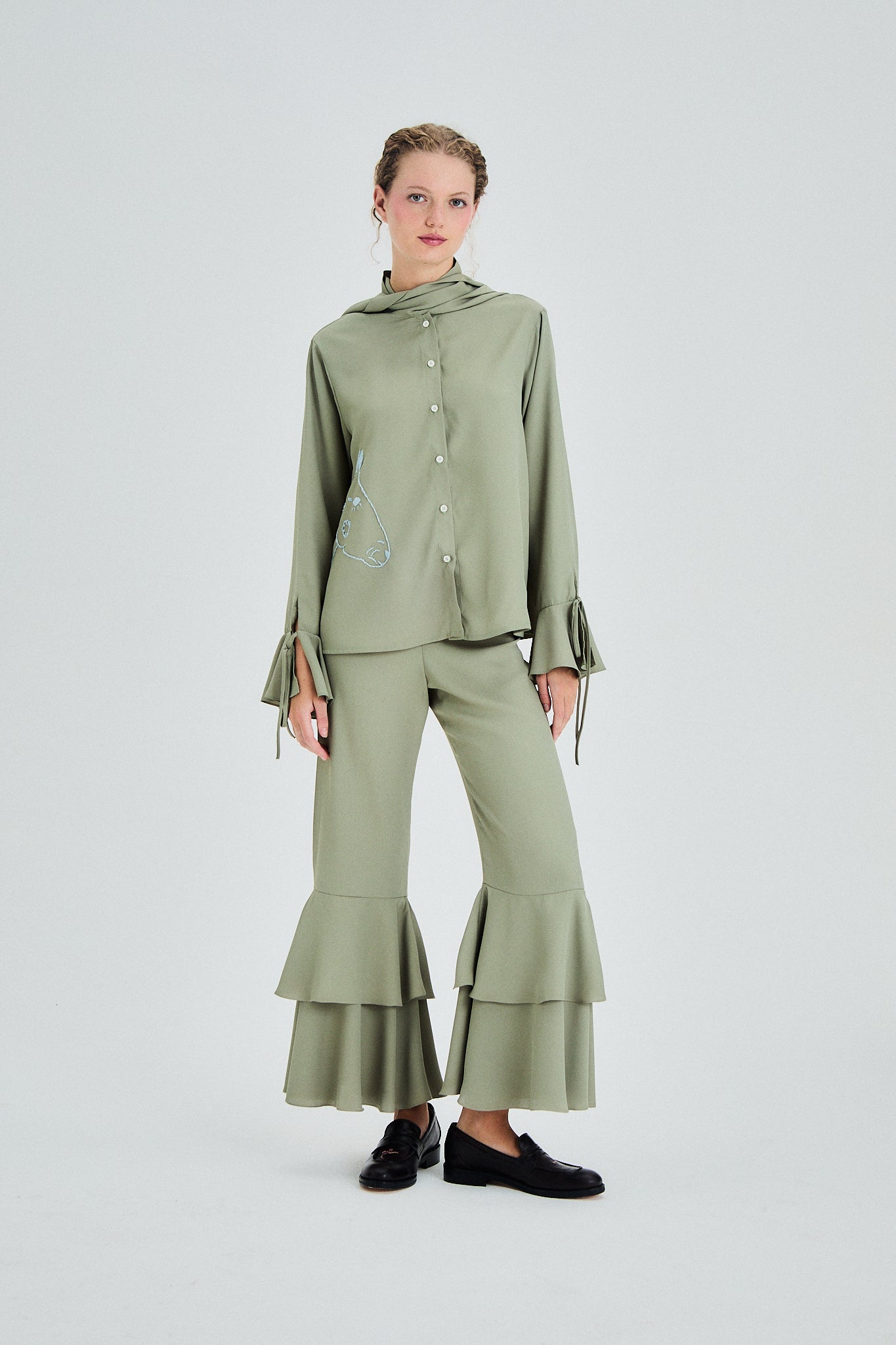 Pantalón Alberta verde