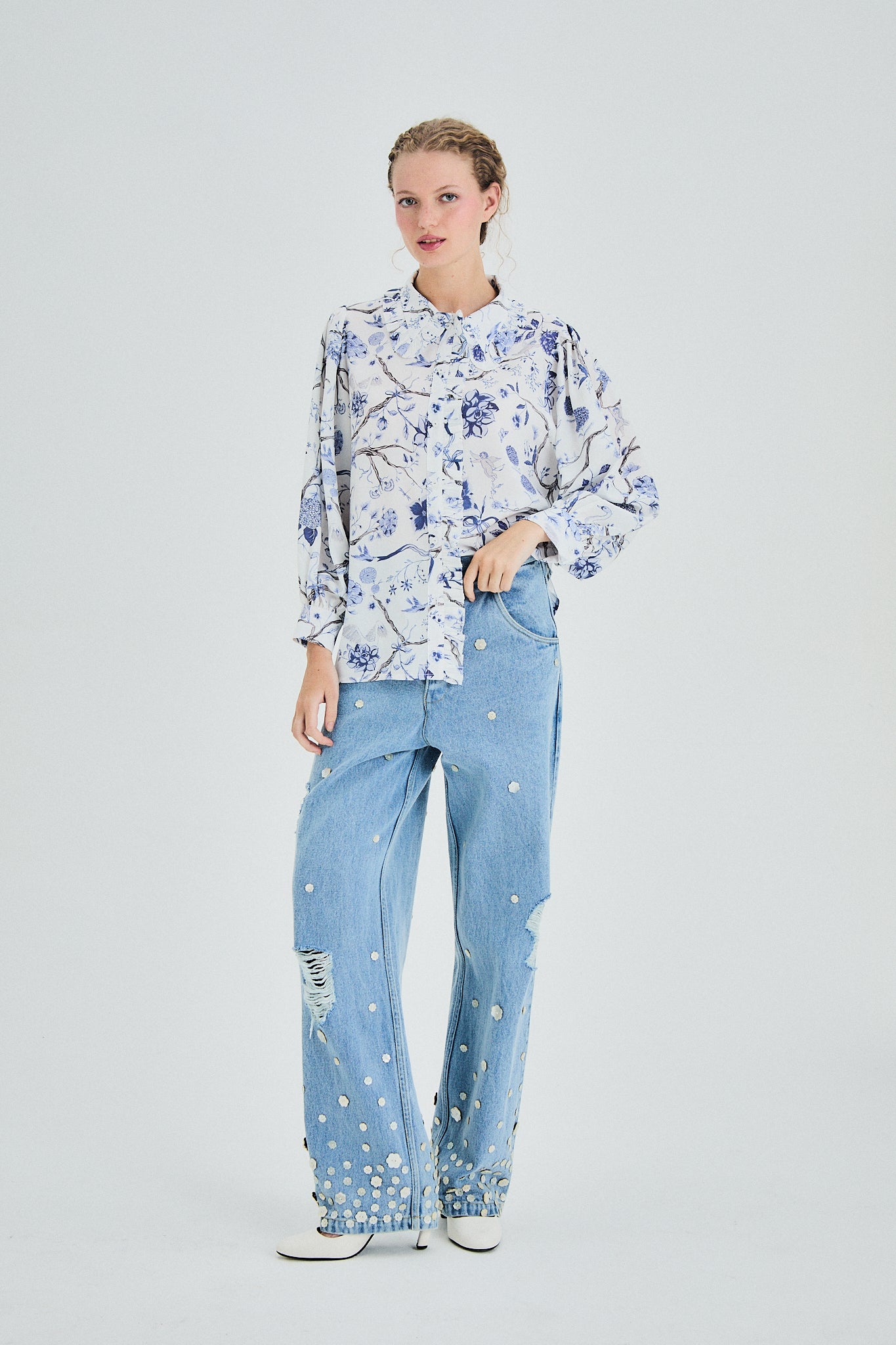 Camisa Sisi Azul