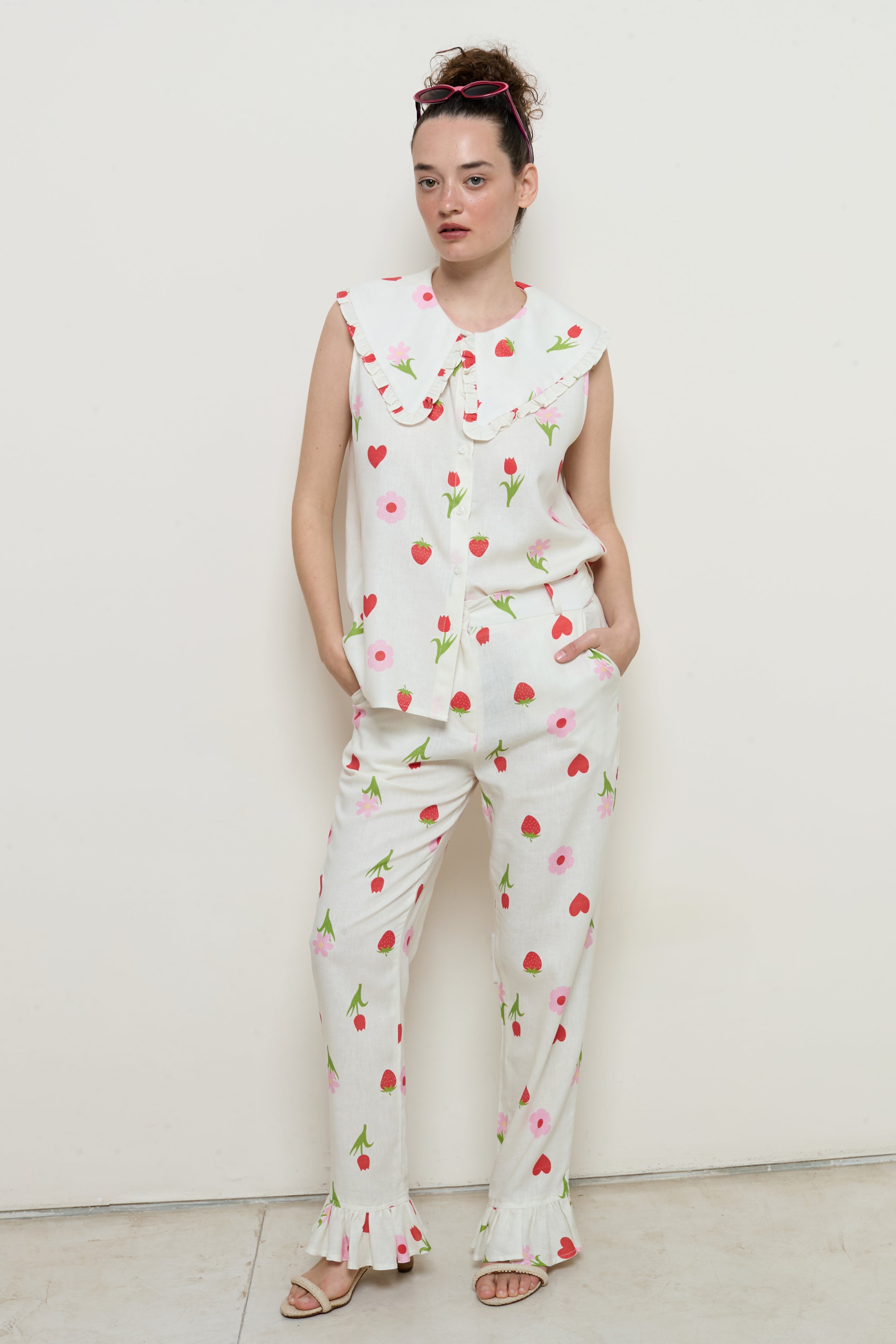 Pantalón Chipre corazones