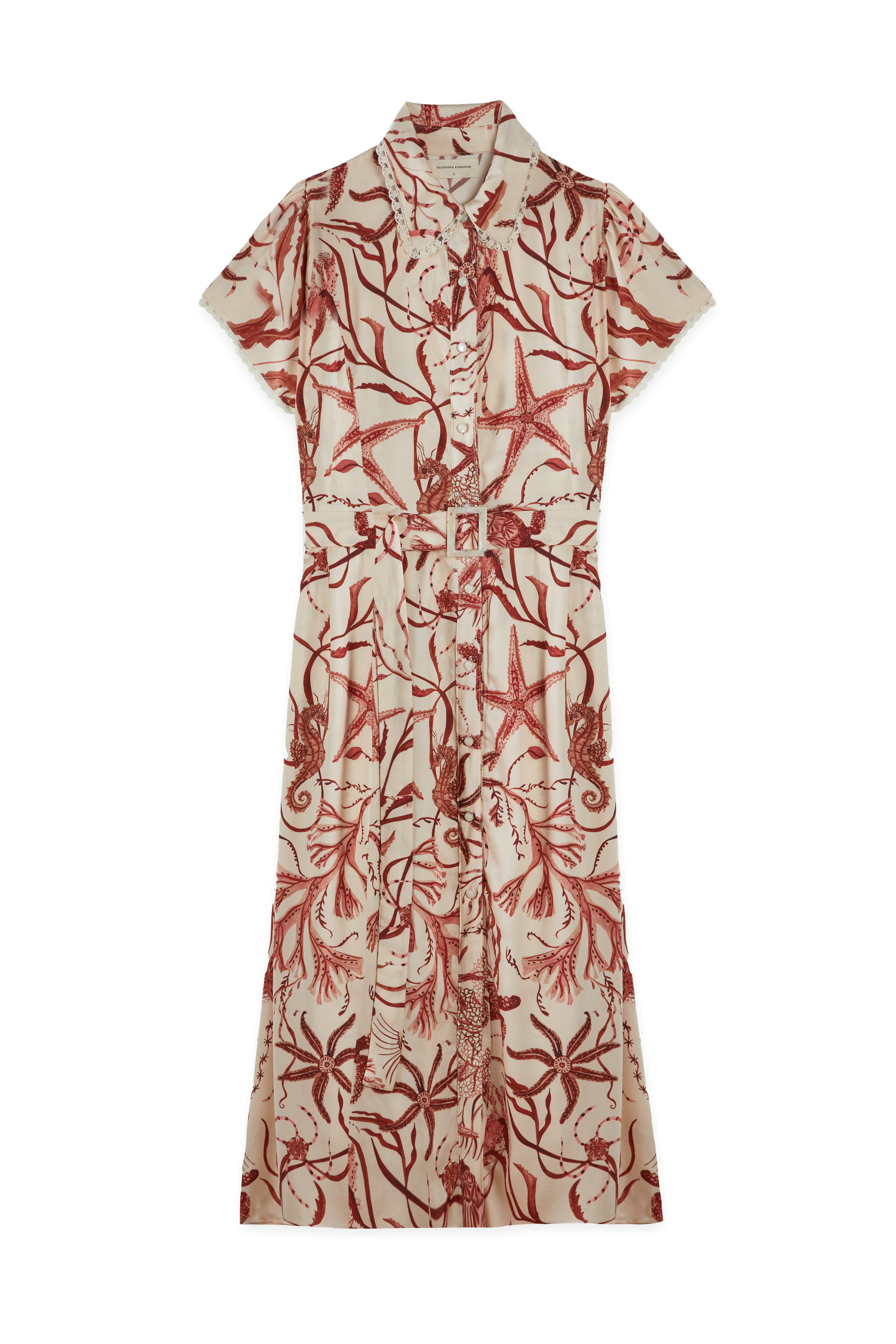 Vestido Salto coral