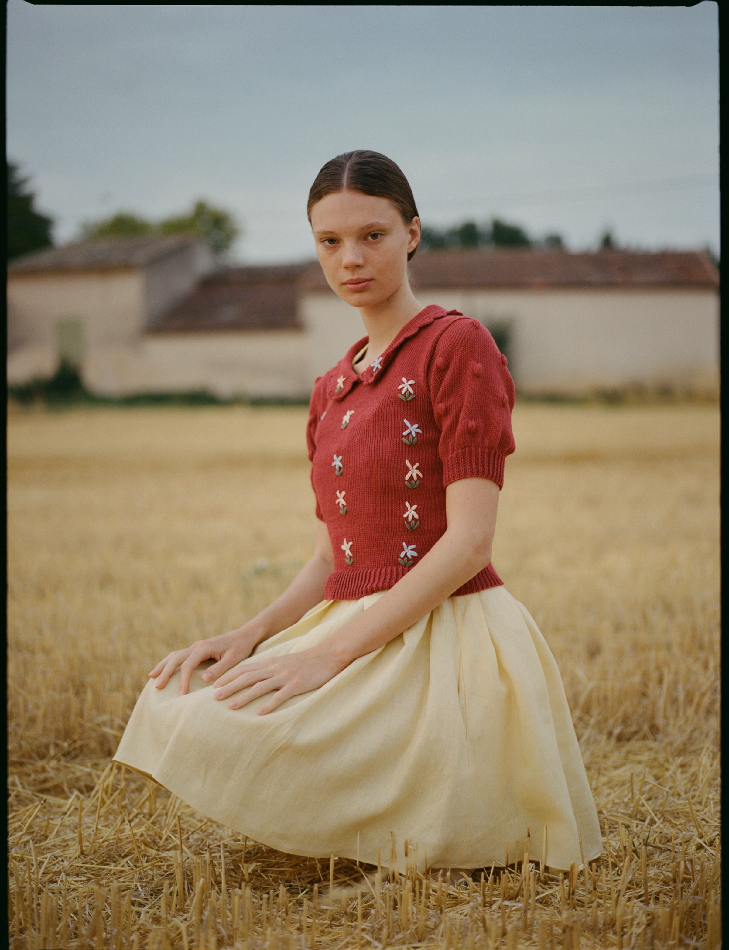 Sweater Coralia bordó