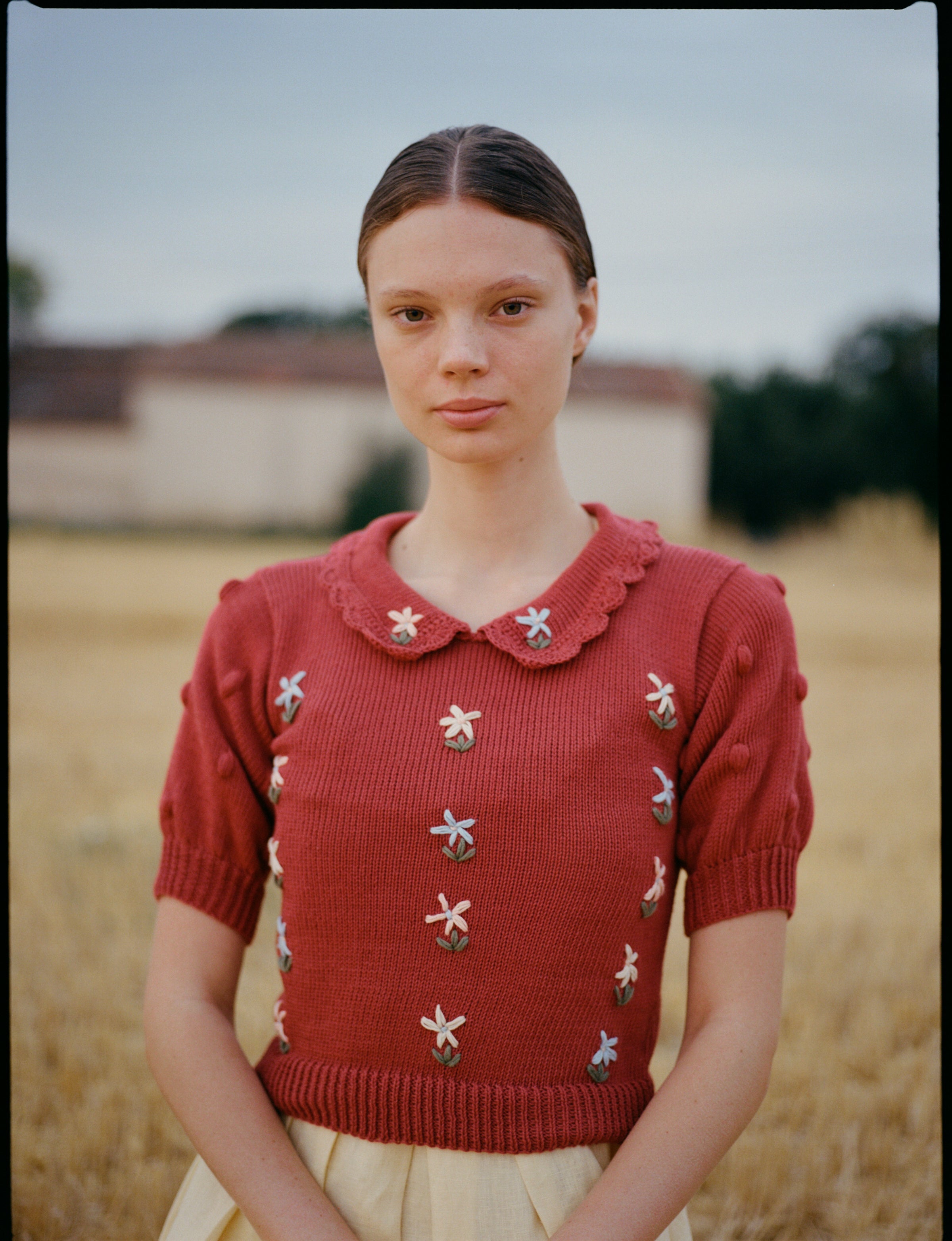 Sweater Coralia bordó