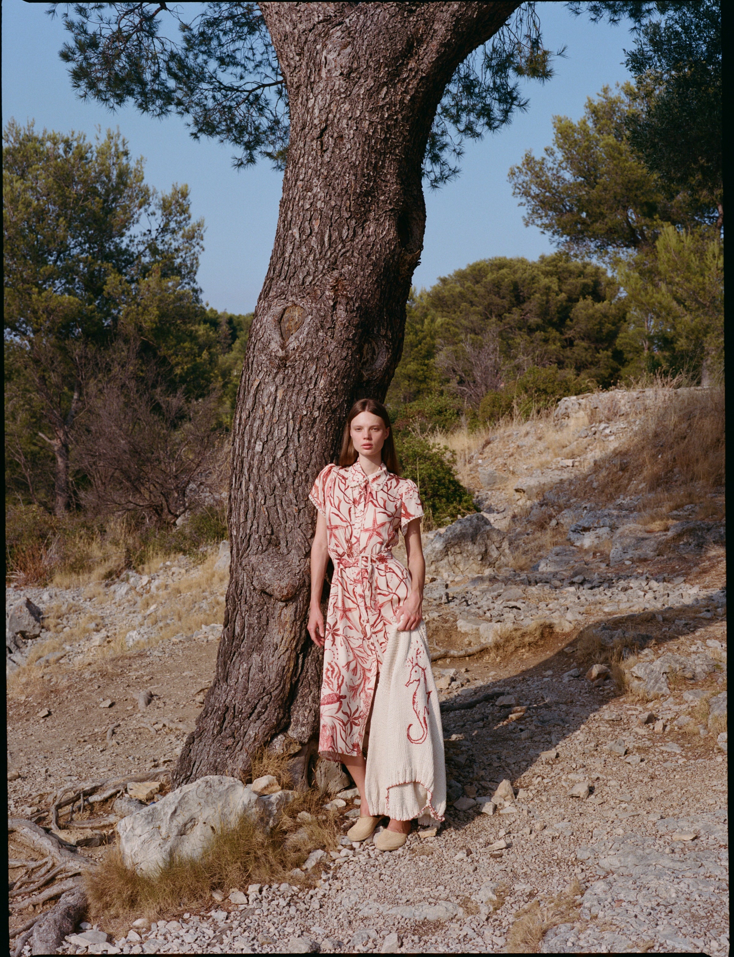 Vestido Salto coral