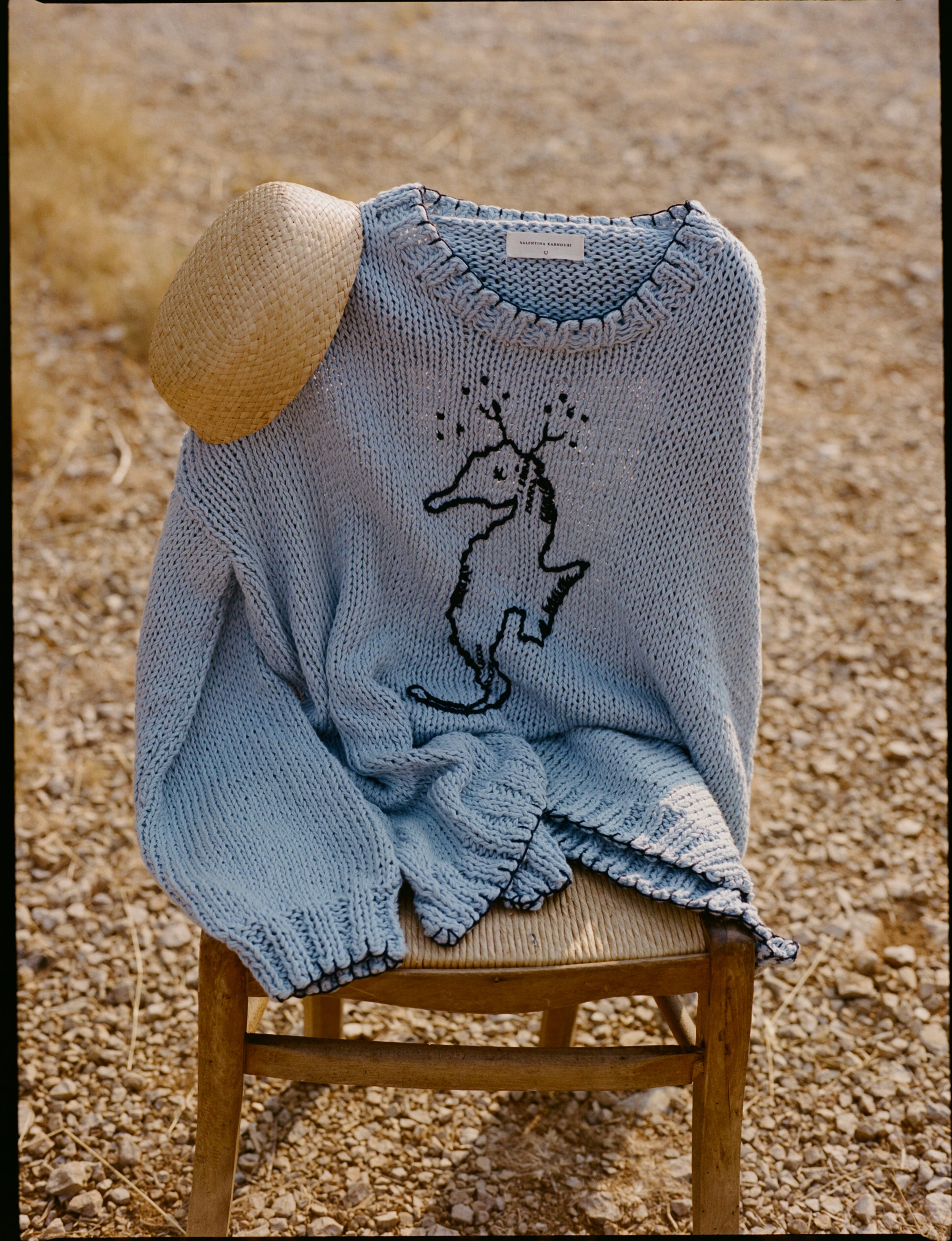 Sweater Cavalia celeste