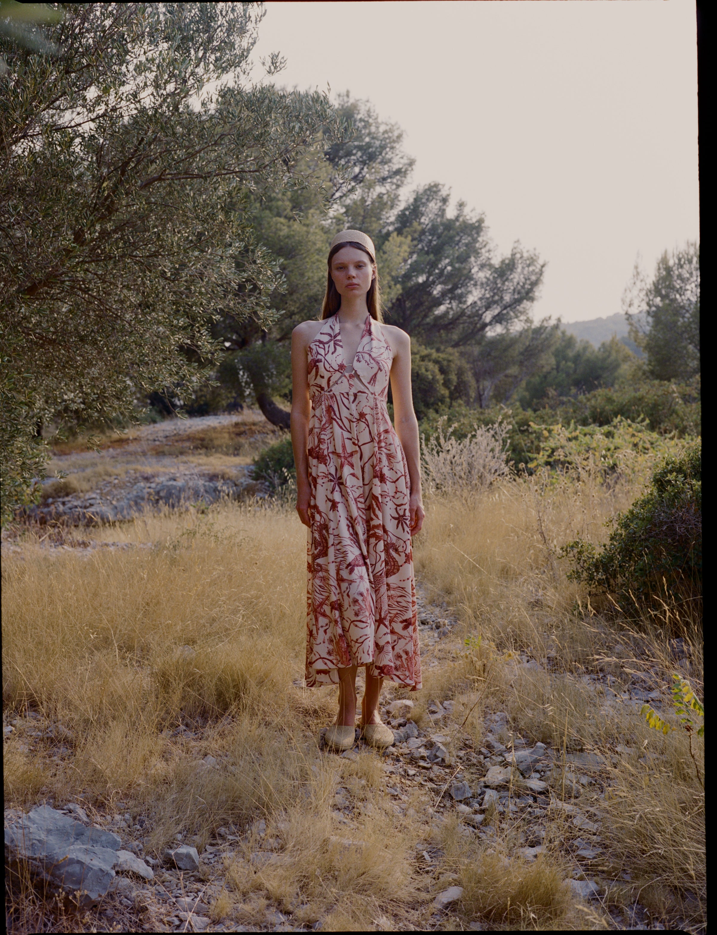 Vestido Emma coral