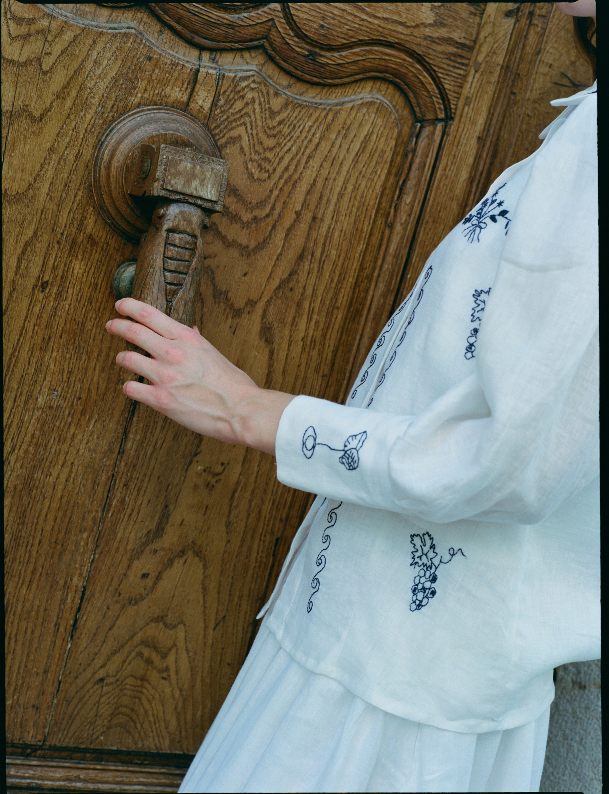 Camisa Violet blanca