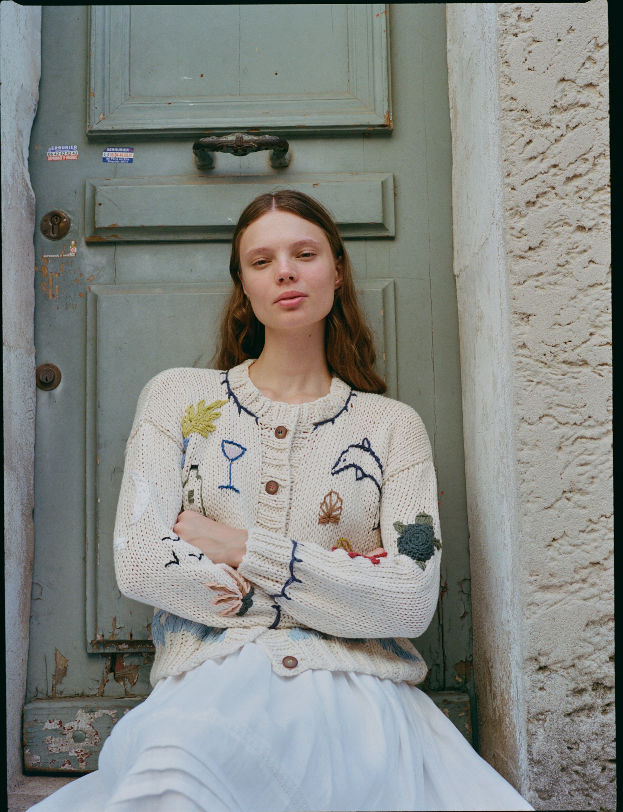 Cardigan Mar y Tierra natural