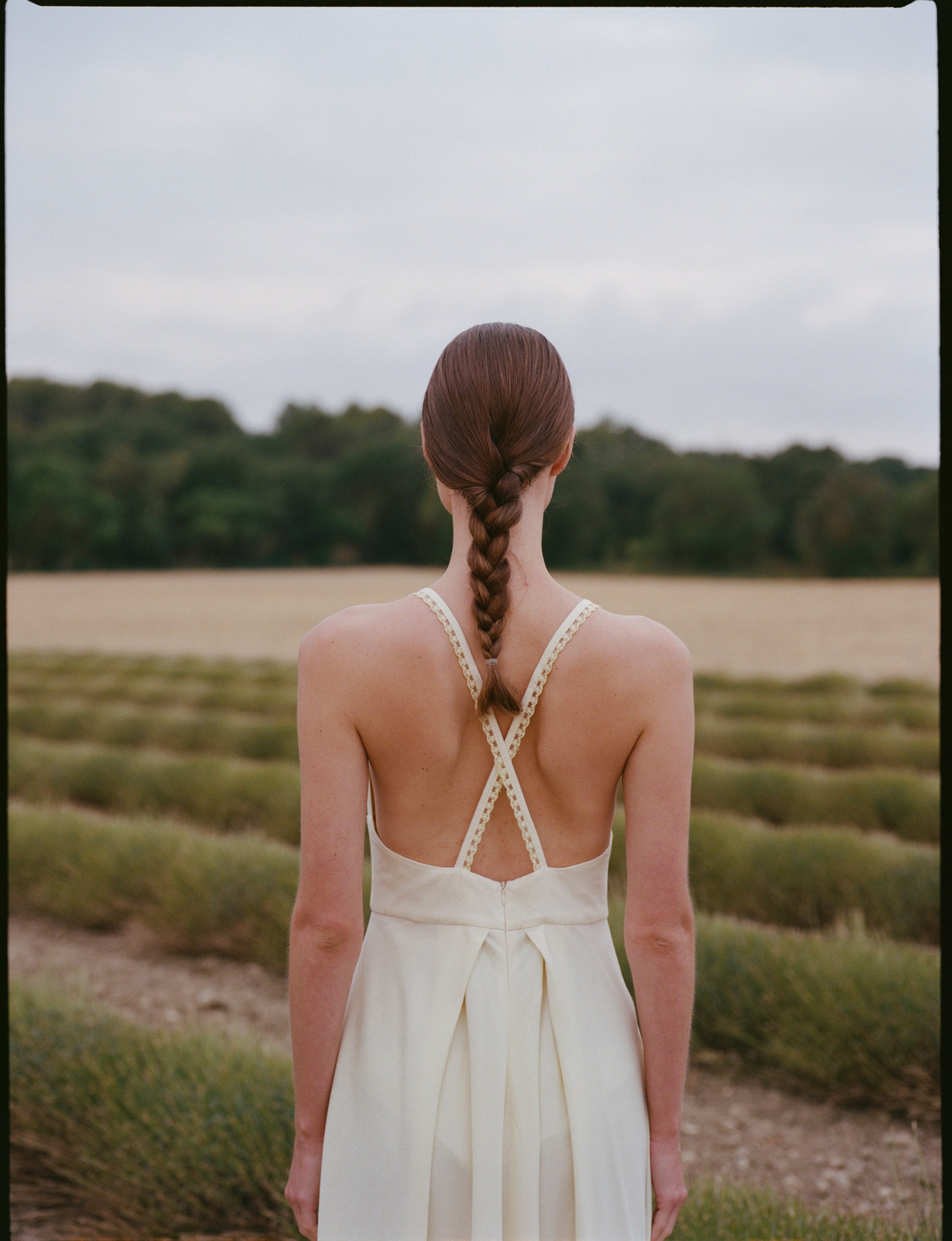 Vestido Cala vainilla