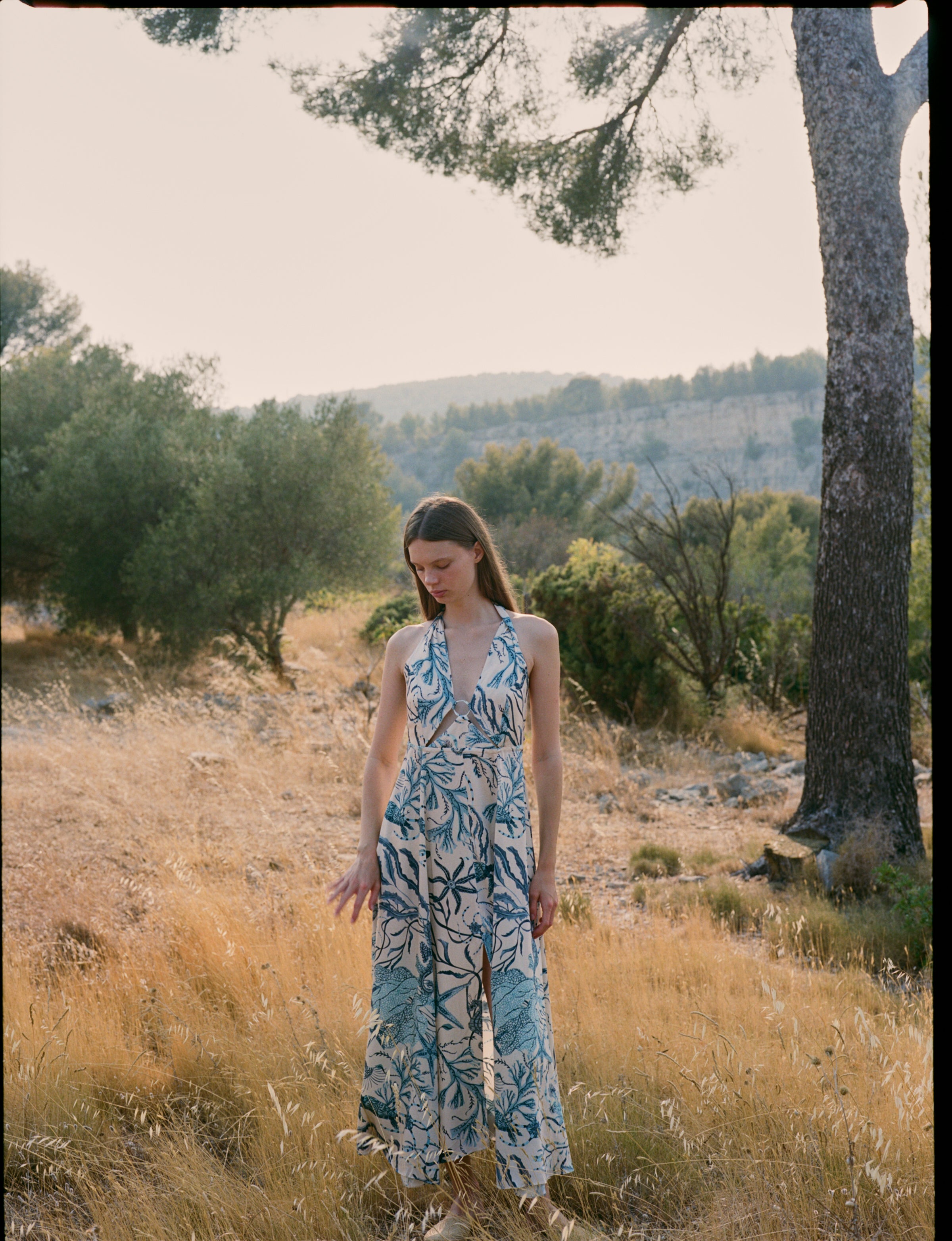 Vestido Emma azul