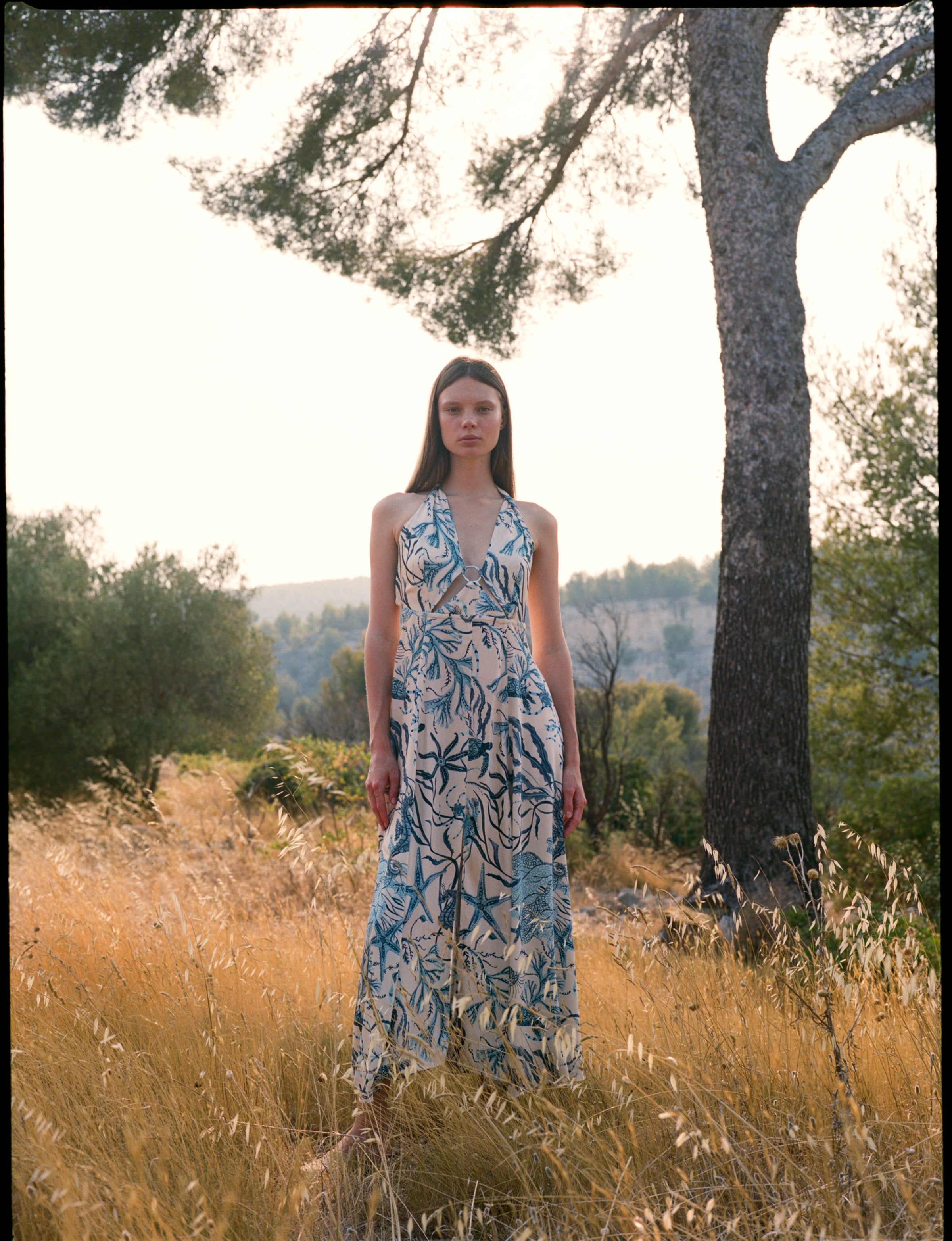 Vestido Emma azul