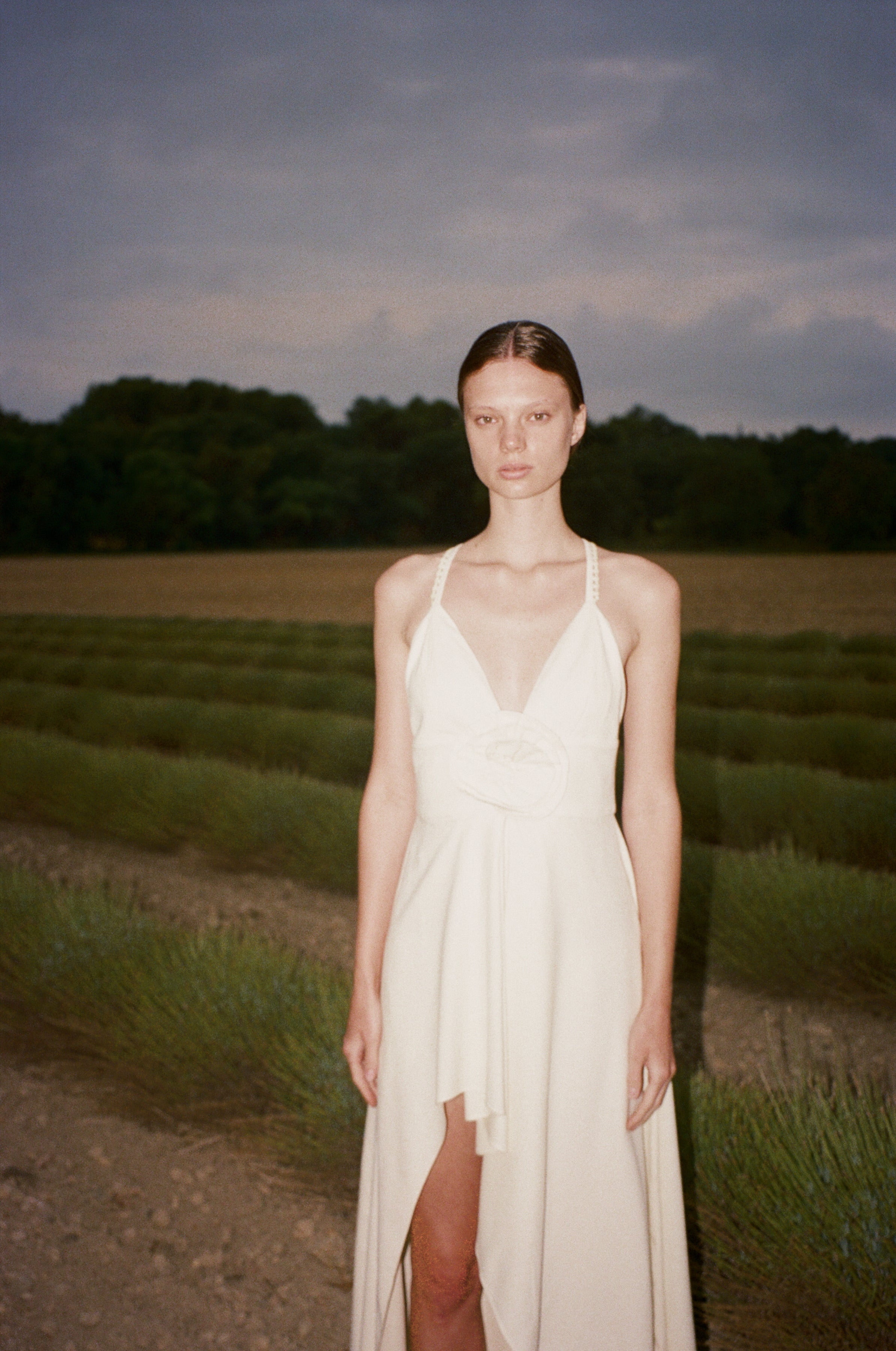 Vestido Cala vainilla