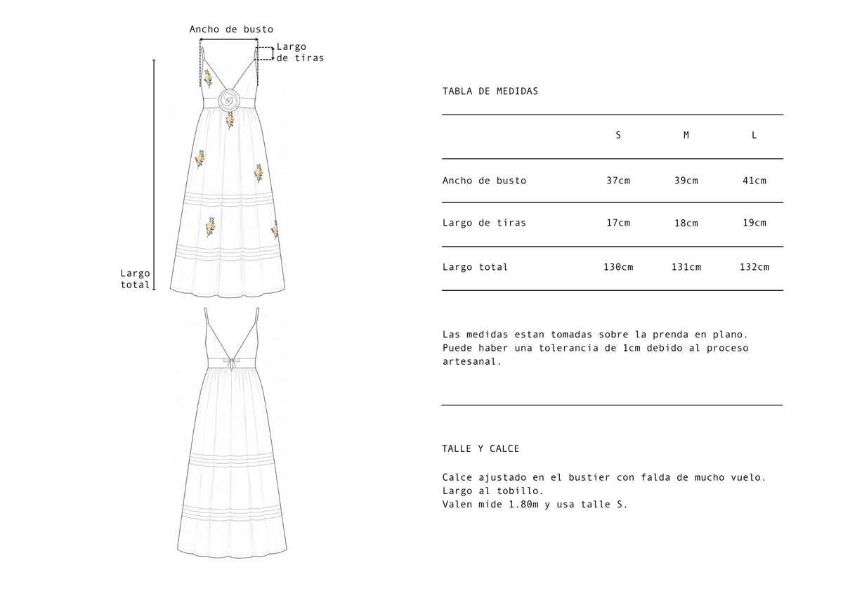 Vestido Atenas Blanco