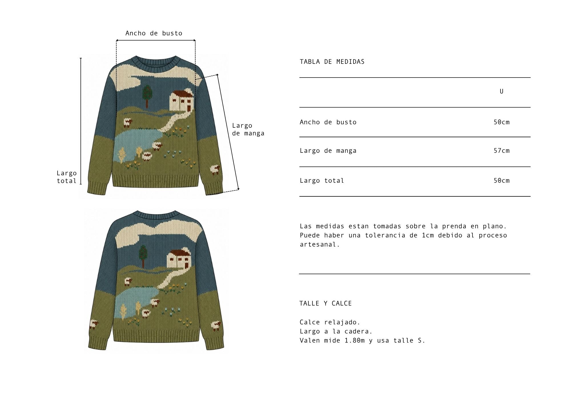 Sweater Penélope (Pre Order 10 Días)