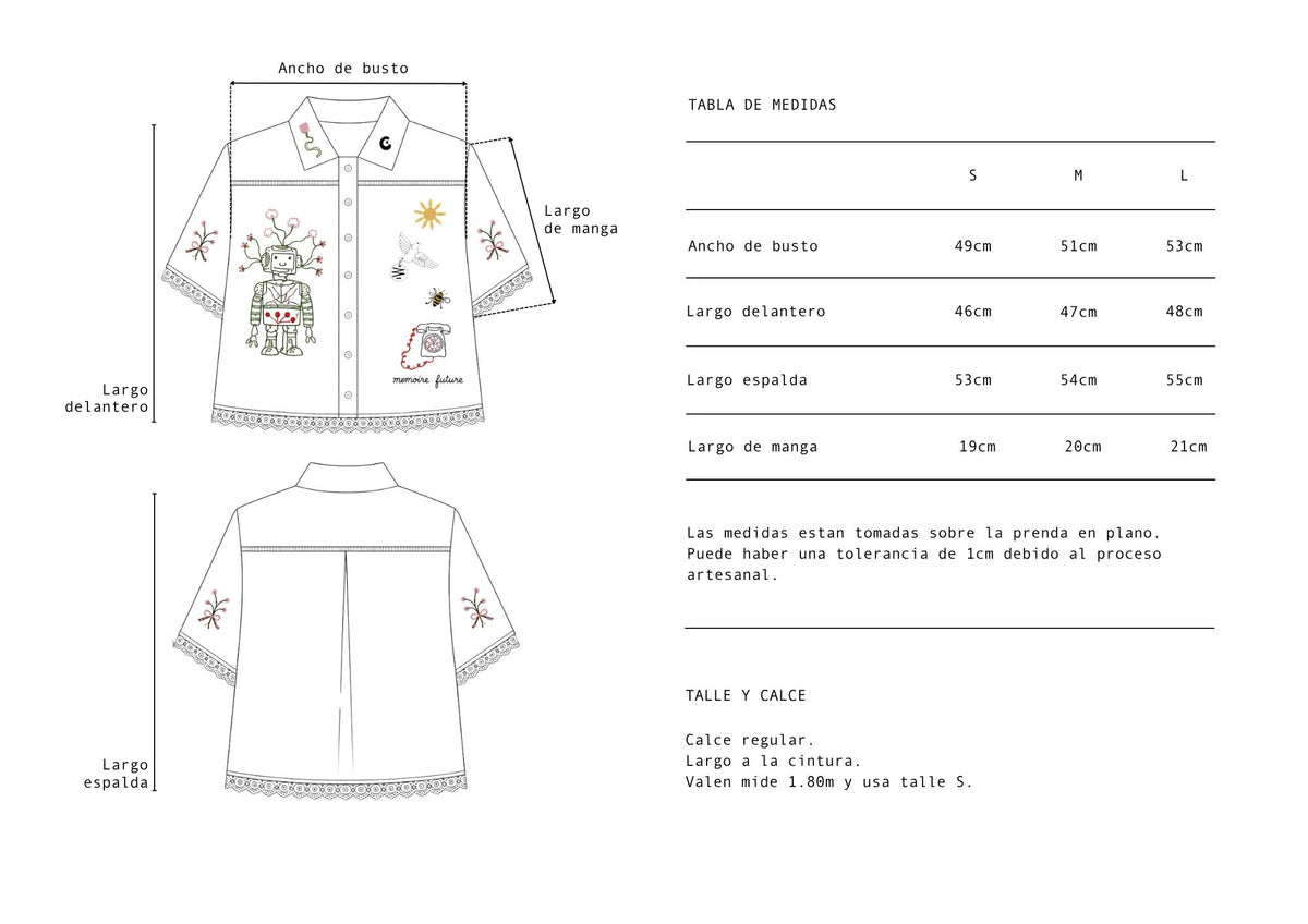 Camisa Aruba Blanco